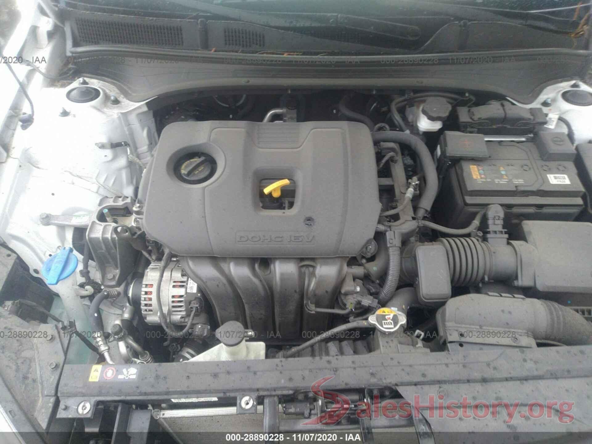 3KPF24ADXKE080155 2019 KIA FORTE