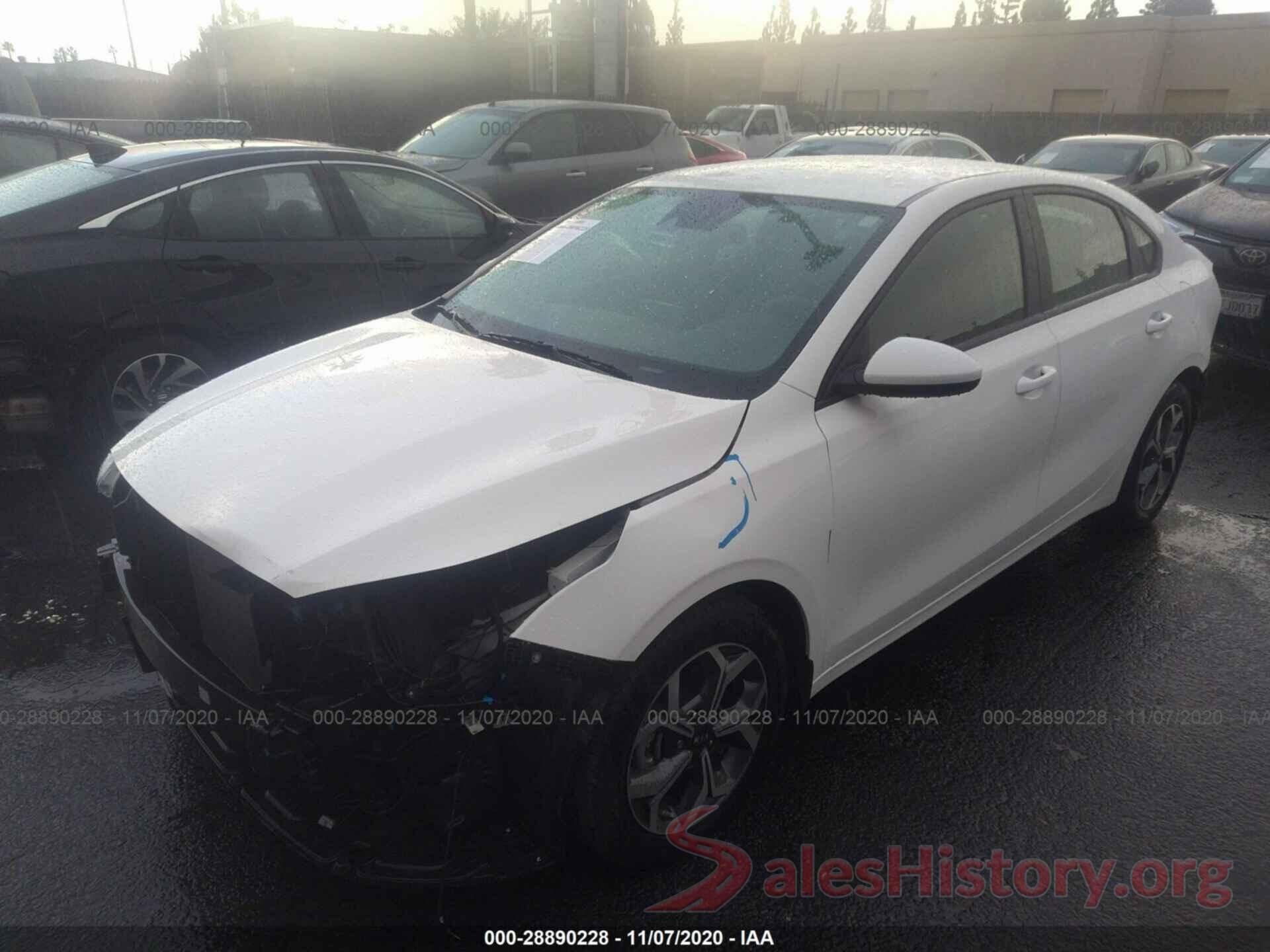 3KPF24ADXKE080155 2019 KIA FORTE