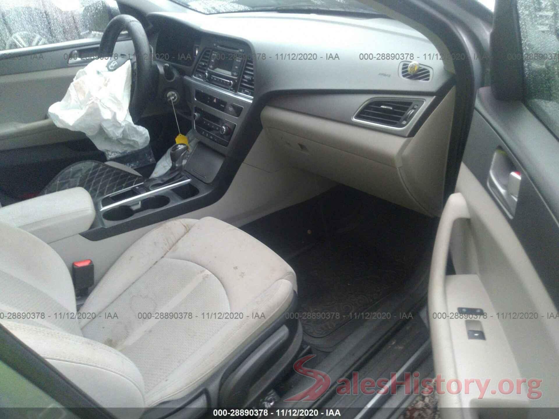 5NPE24AF8GH418264 2016 HYUNDAI SONATA