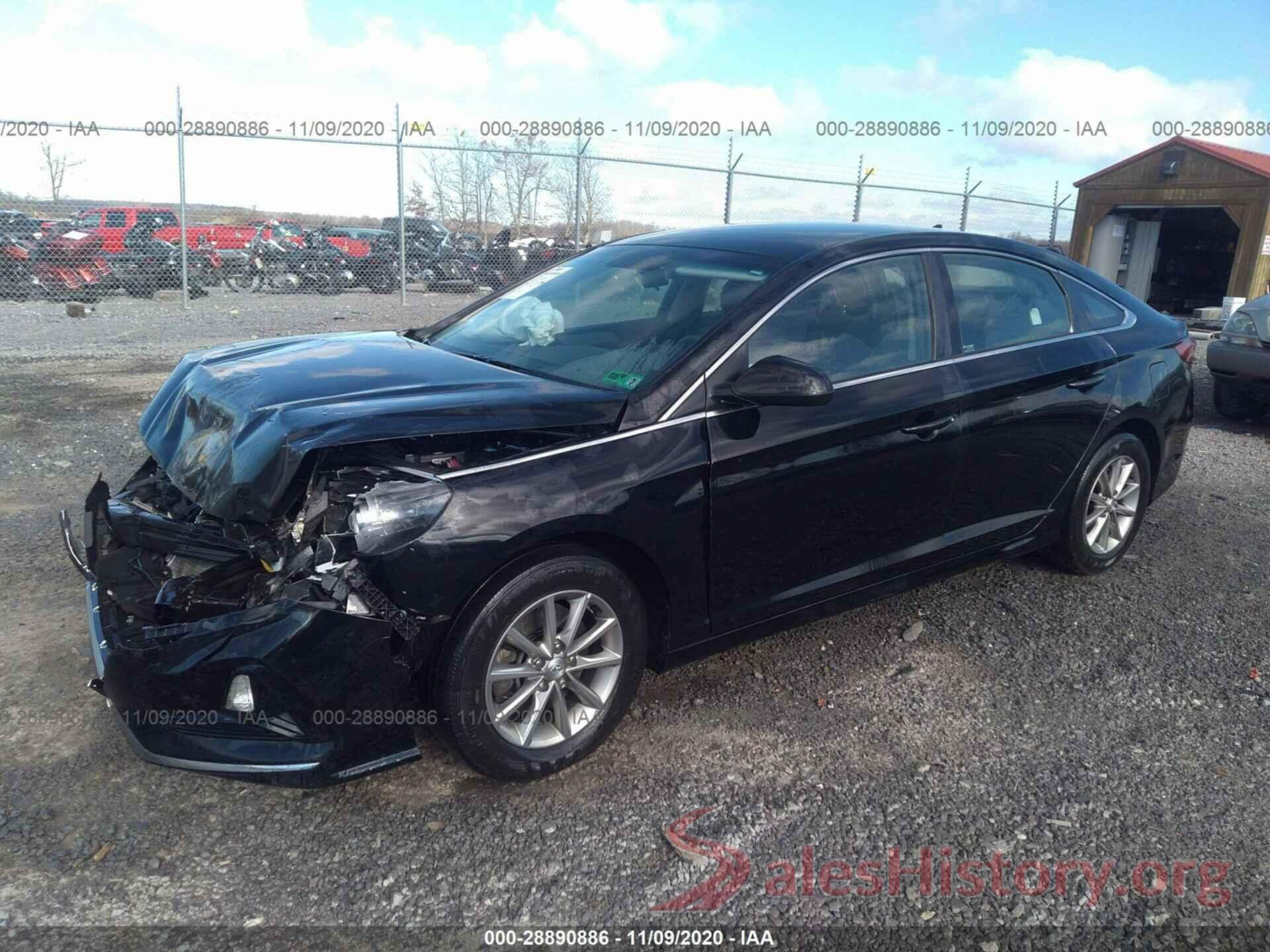 5NPE24AF2KH762097 2019 HYUNDAI SONATA