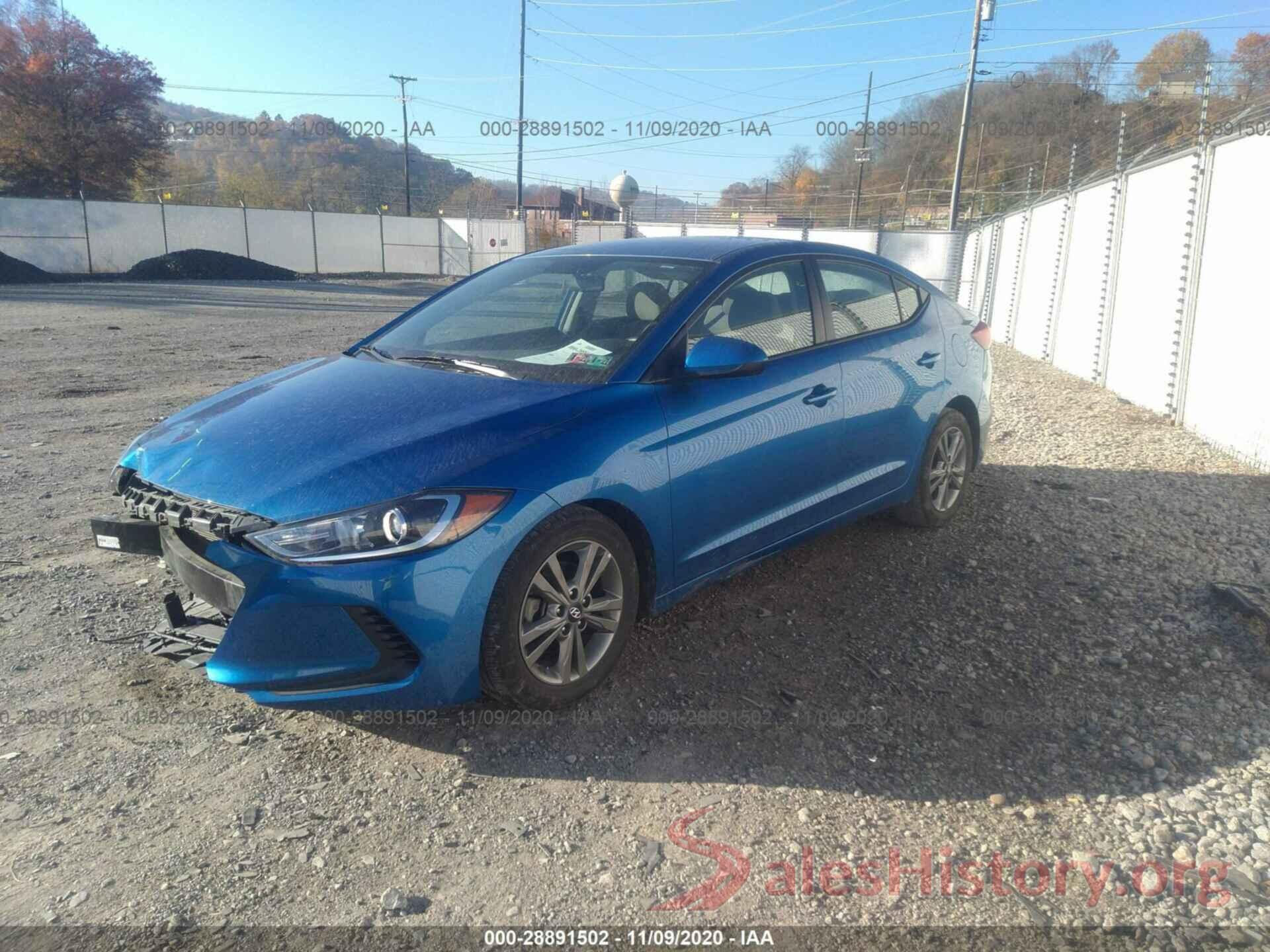 5NPD84LF2JH339316 2018 HYUNDAI ELANTRA