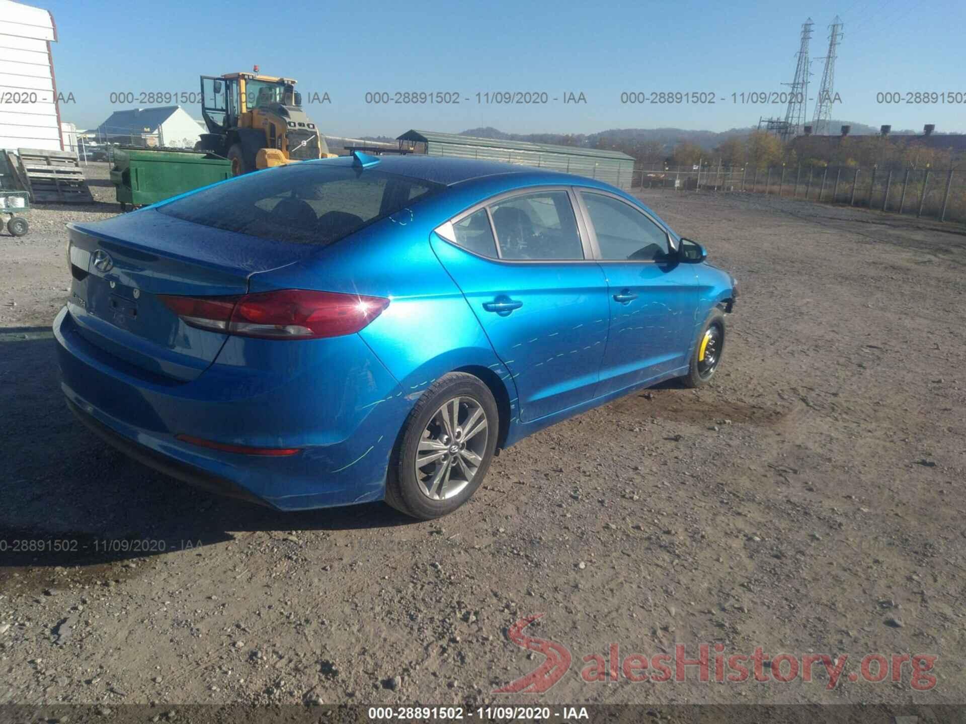 5NPD84LF2JH339316 2018 HYUNDAI ELANTRA