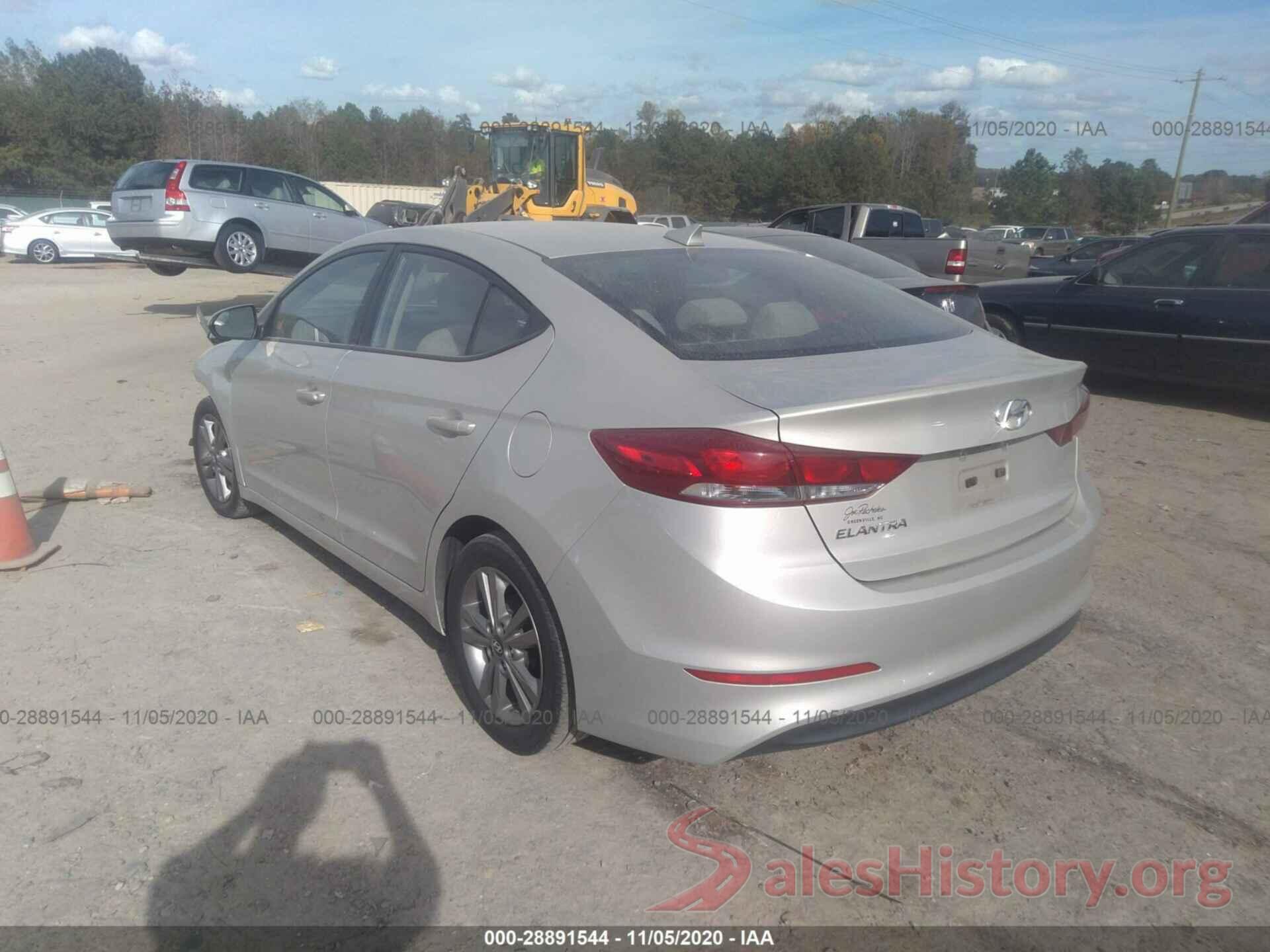 5NPD84LF6HH159606 2017 HYUNDAI ELANTRA