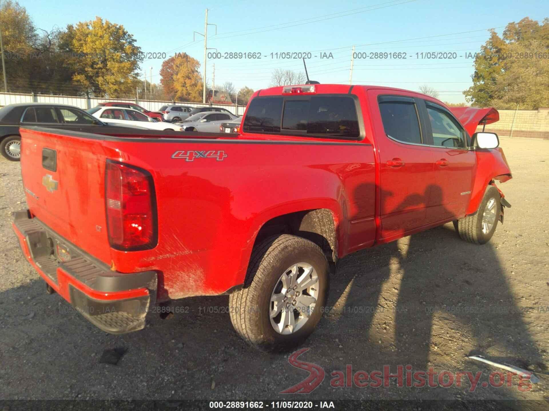 1GCGTCEN7L1215837 2020 CHEVROLET COLORADO