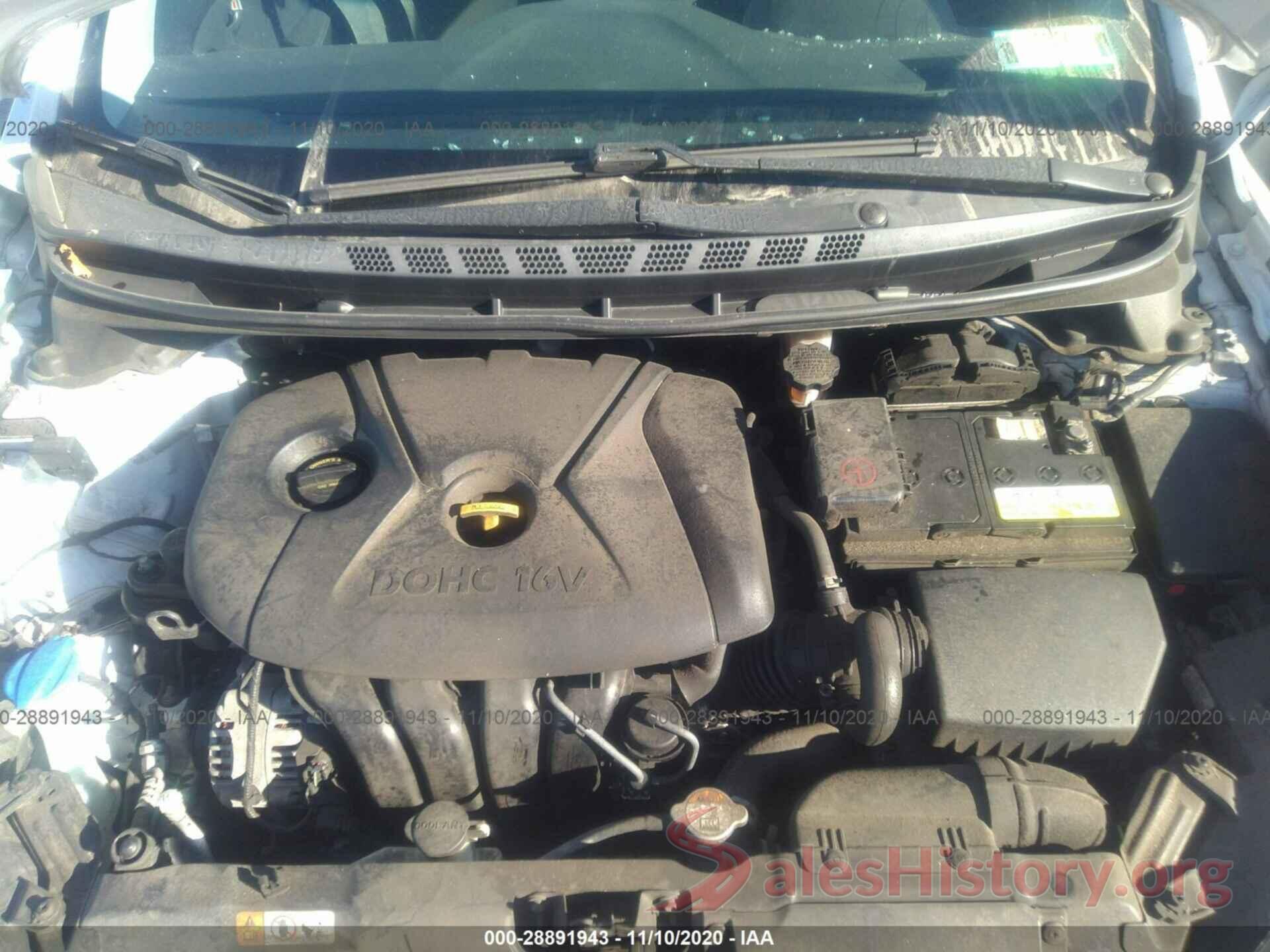 5NPDH4AE9GH753292 2016 HYUNDAI ELANTRA