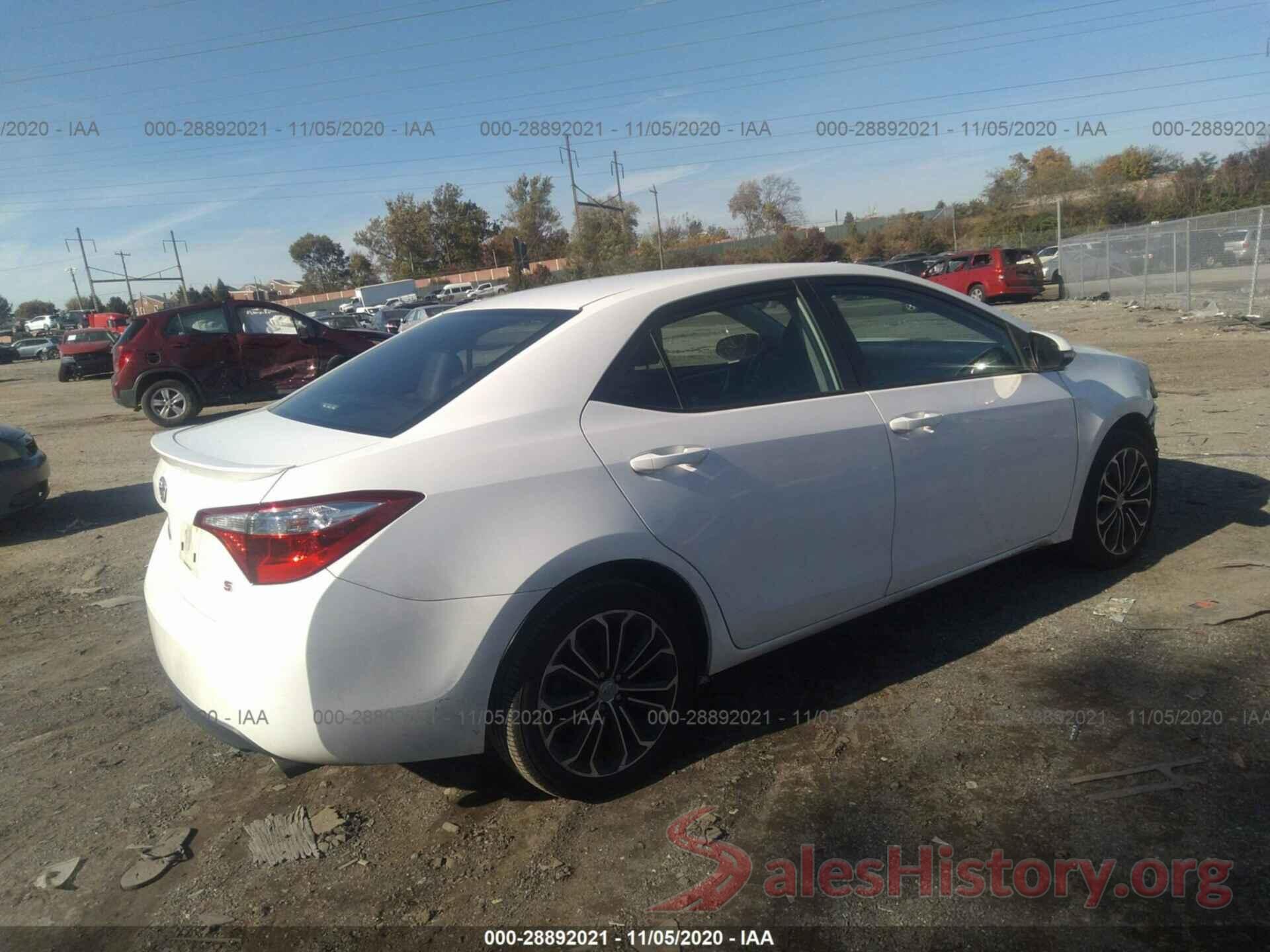 2T1BURHE9GC630004 2016 TOYOTA COROLLA