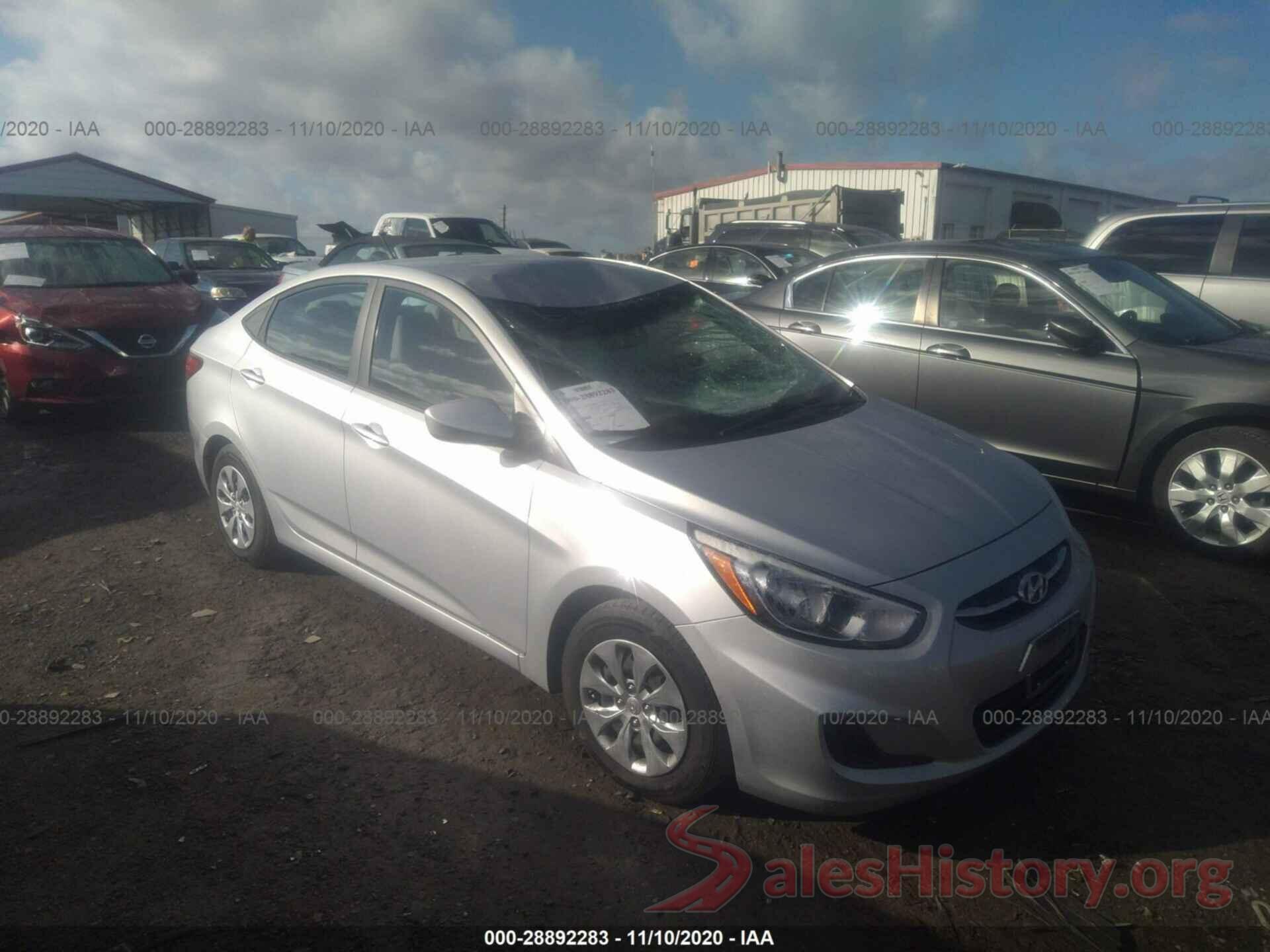 KMHCT4AE7HU193169 2017 HYUNDAI ACCENT