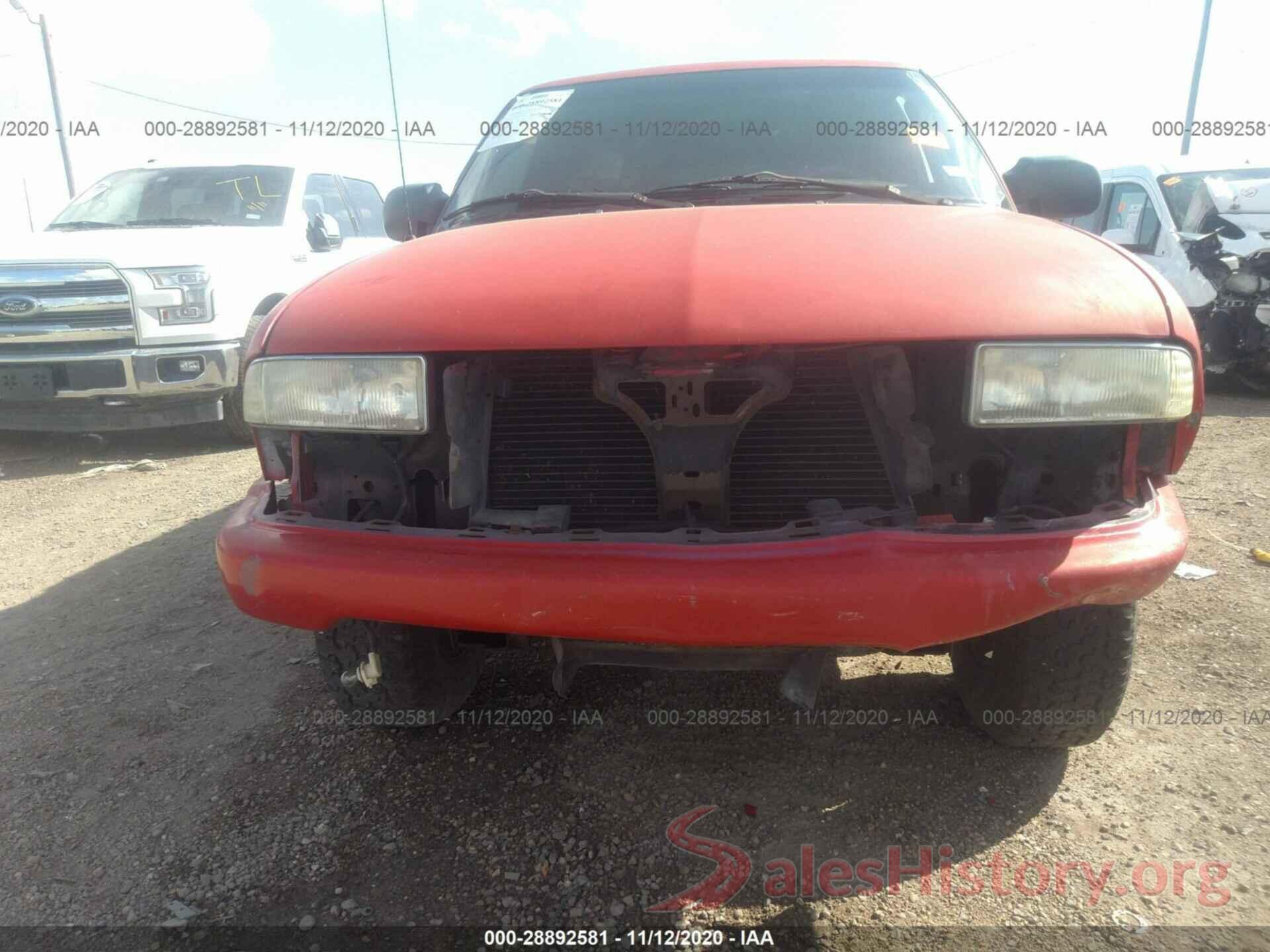 1GNCS13W22K114383 2002 CHEVROLET BLAZER