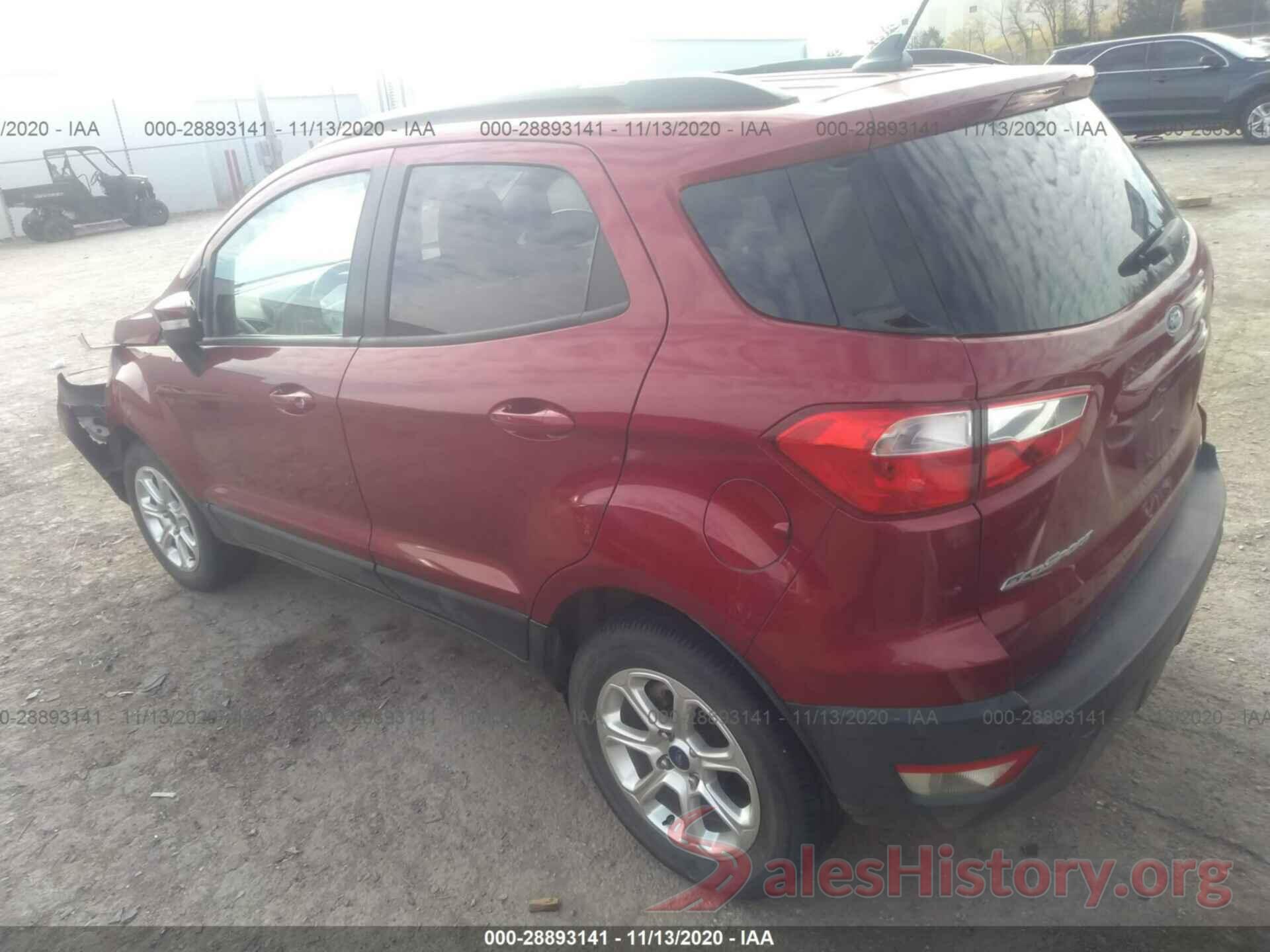 MAJ3P1TE5JC174321 2018 FORD ECOSPORT