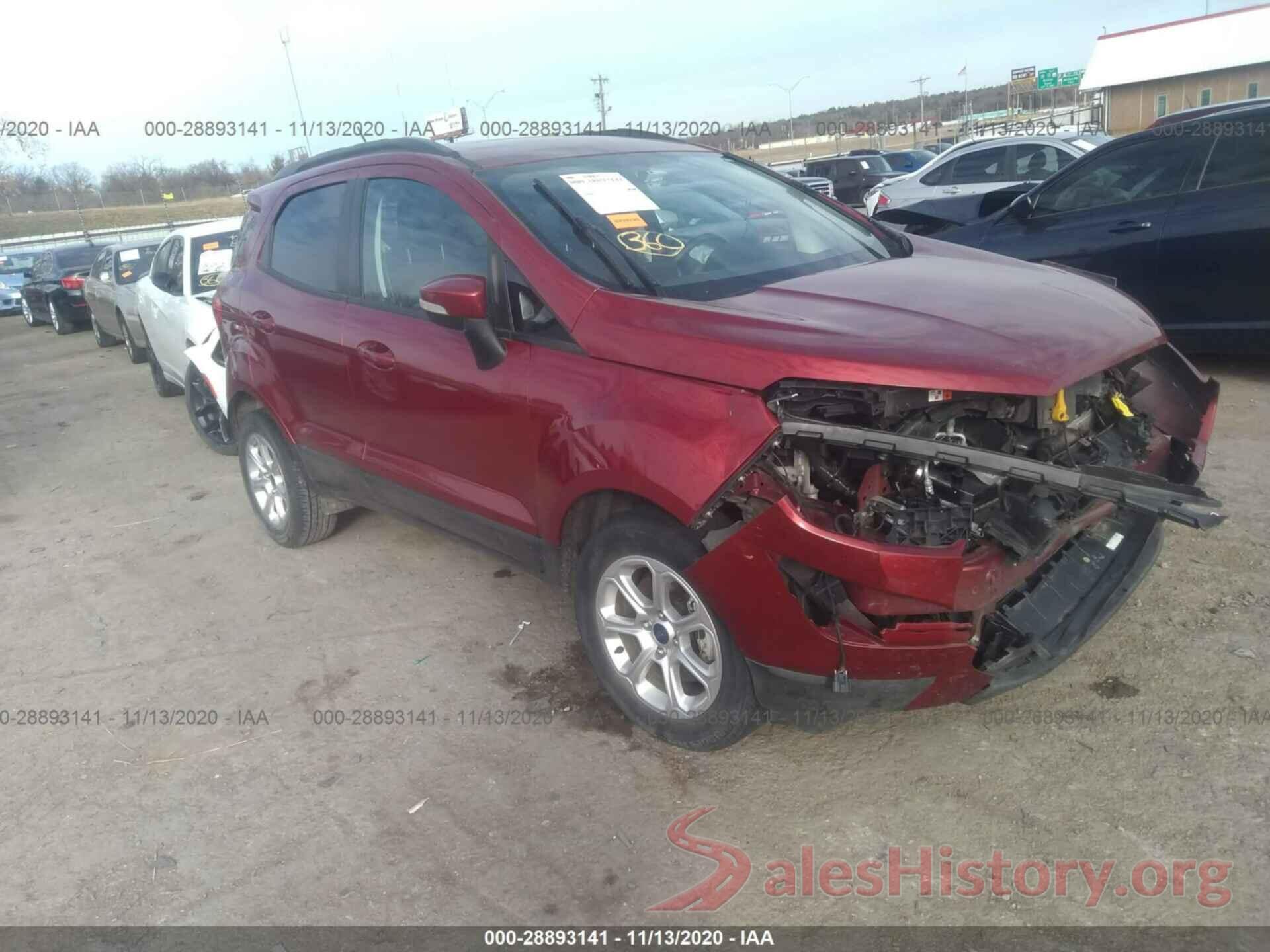 MAJ3P1TE5JC174321 2018 FORD ECOSPORT