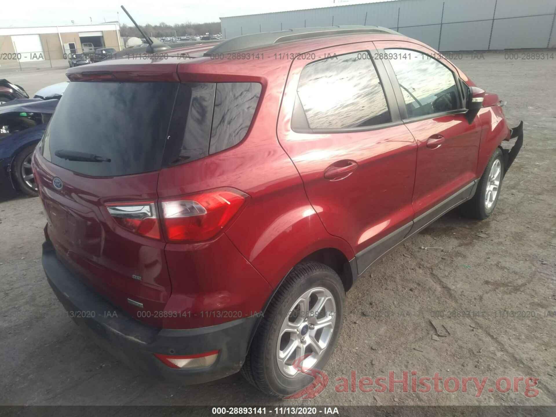 MAJ3P1TE5JC174321 2018 FORD ECOSPORT