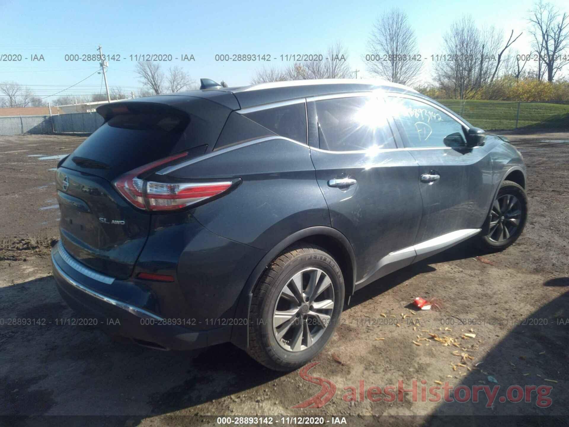 5N1AZ2MH2JN170981 2018 NISSAN MURANO