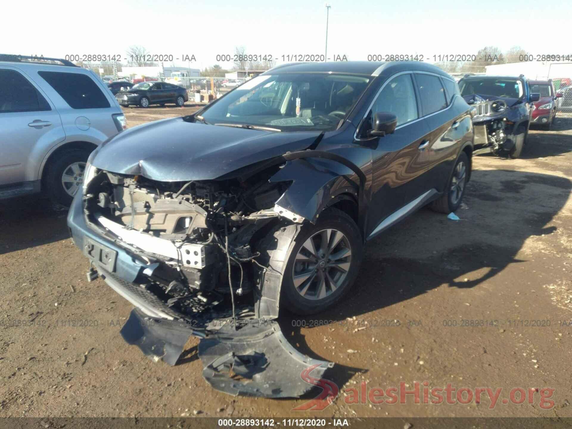 5N1AZ2MH2JN170981 2018 NISSAN MURANO