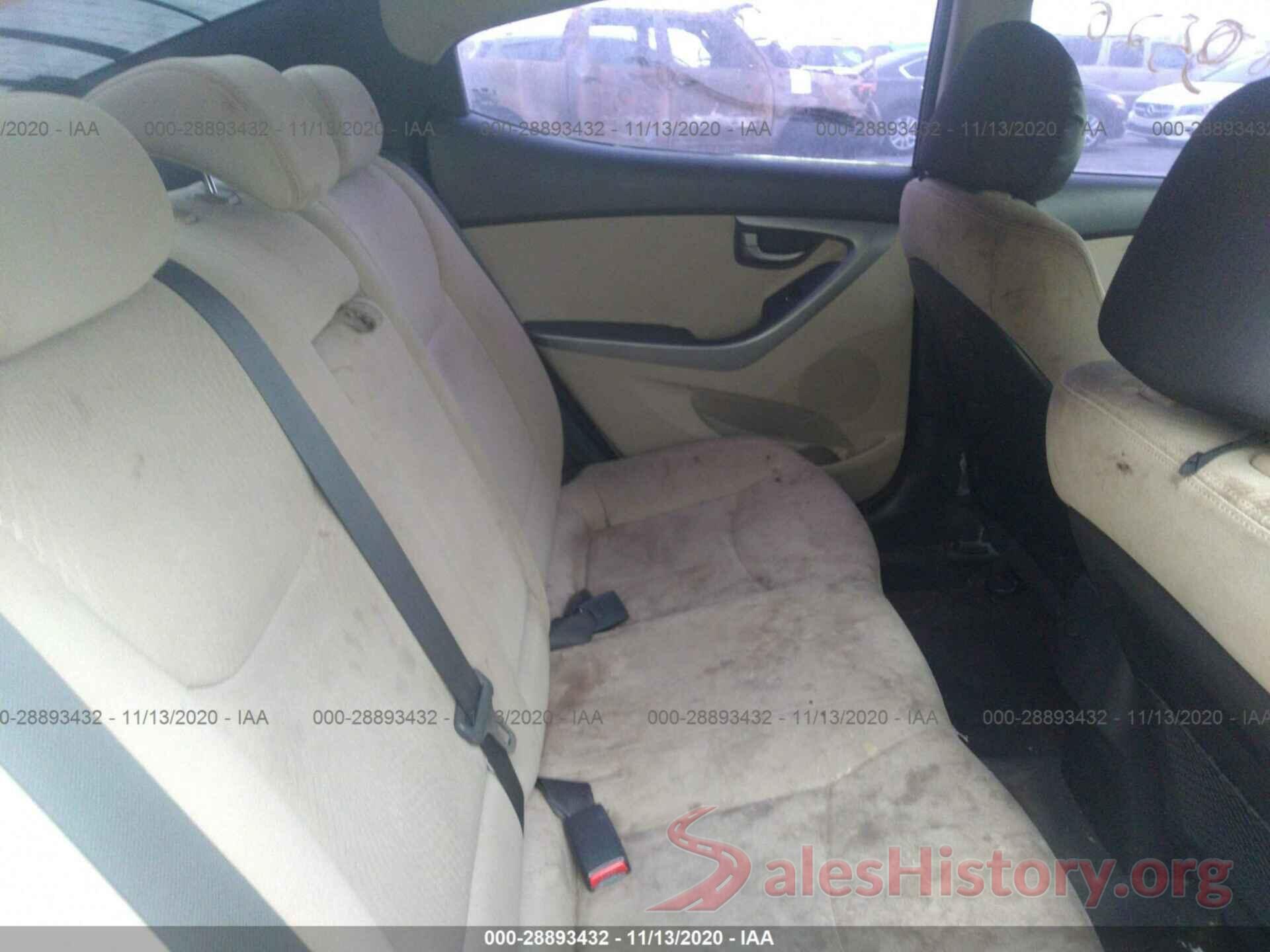 KMHDH4AE2GU626675 2016 HYUNDAI ELANTRA