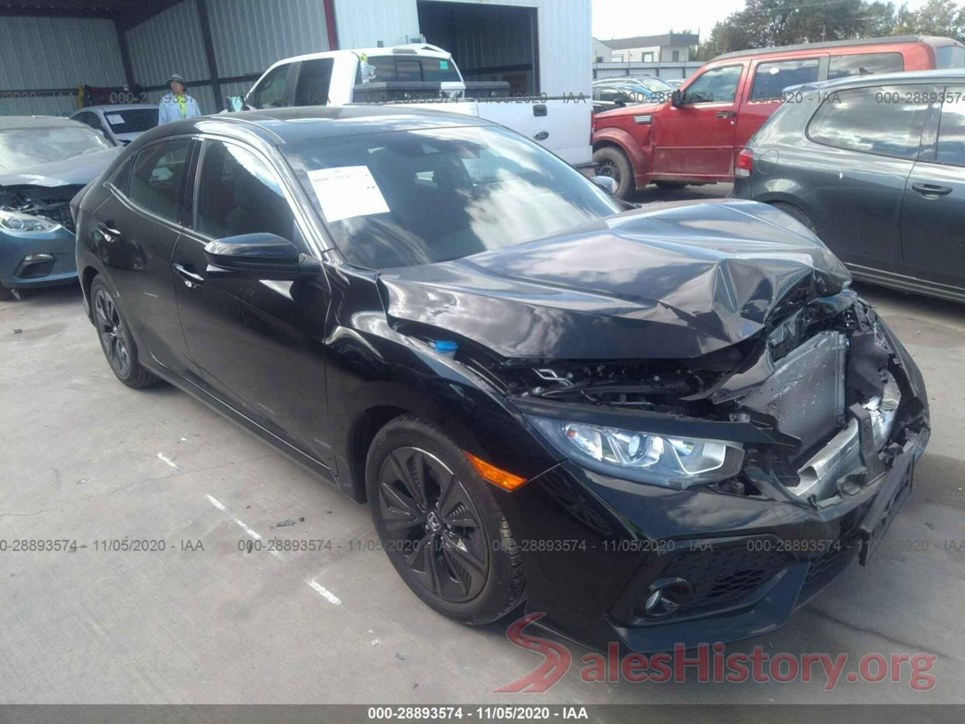 SHHFK7H6XKU215393 2019 HONDA CIVIC HATCHBACK