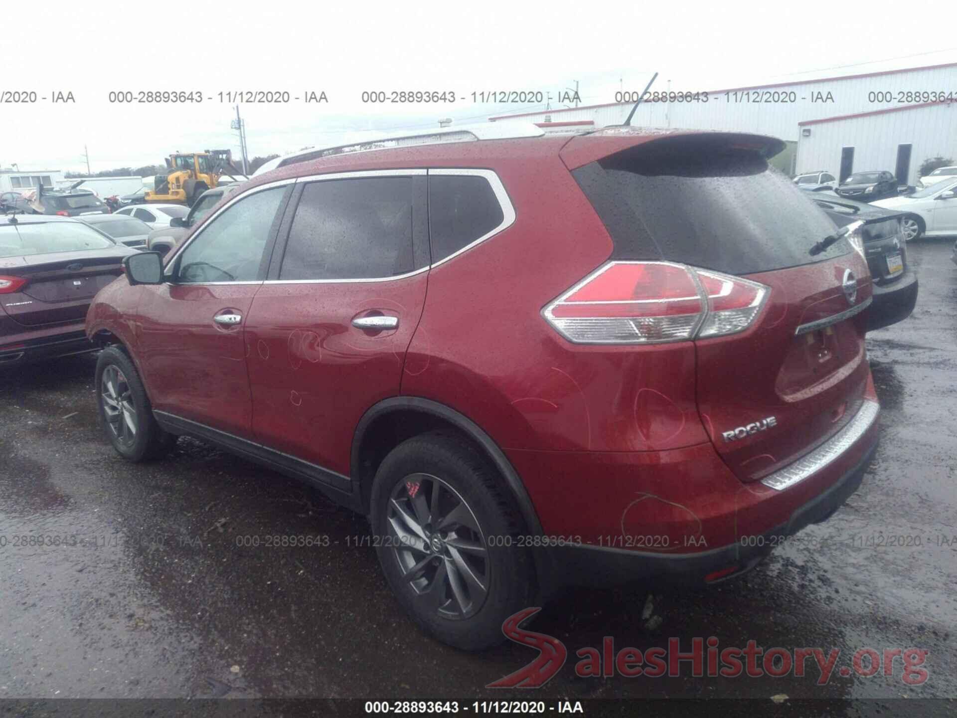 KNMAT2MV1GP671014 2016 NISSAN ROGUE