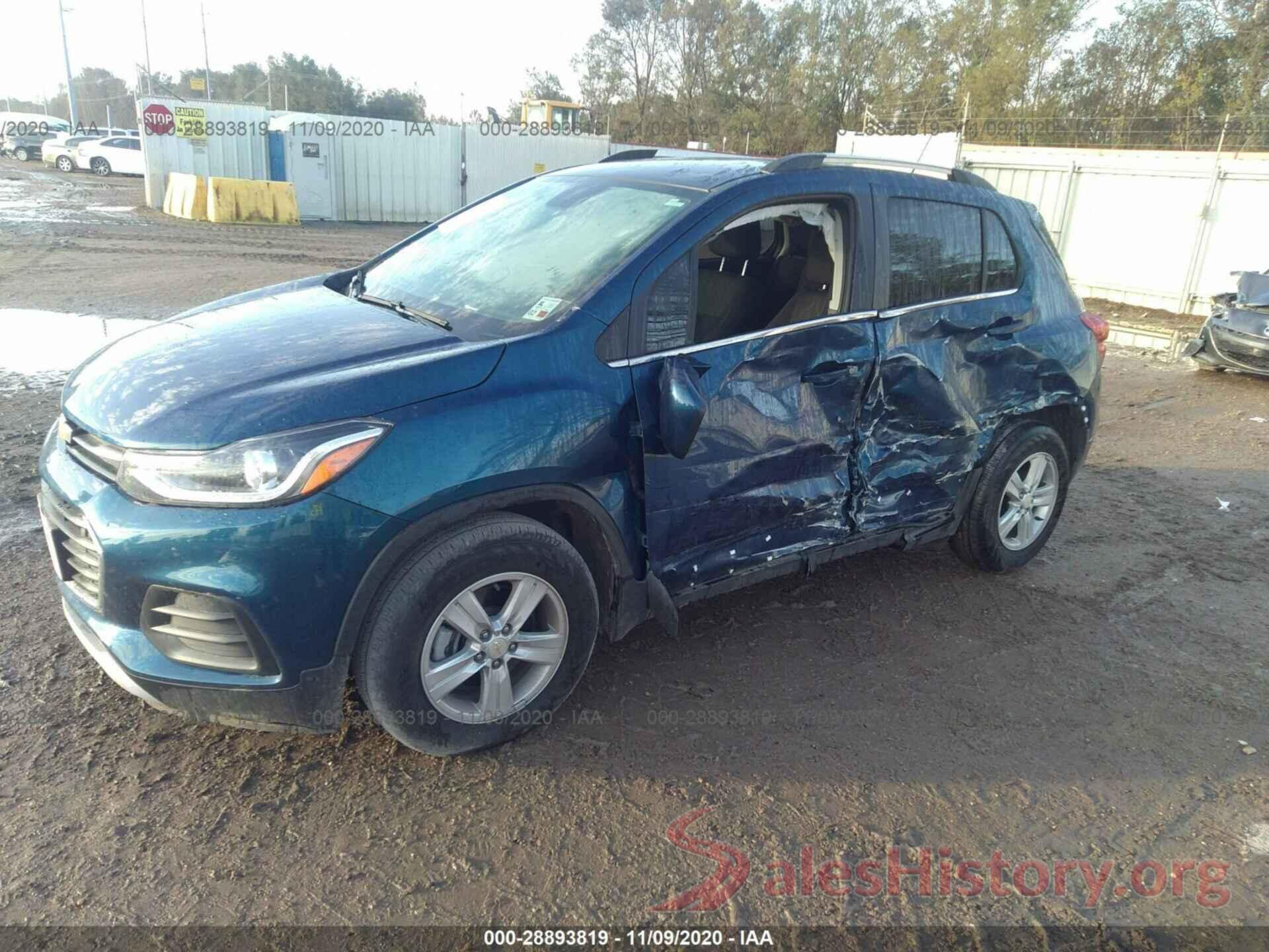 3GNCJLSB3LL233170 2020 CHEVROLET TRAX