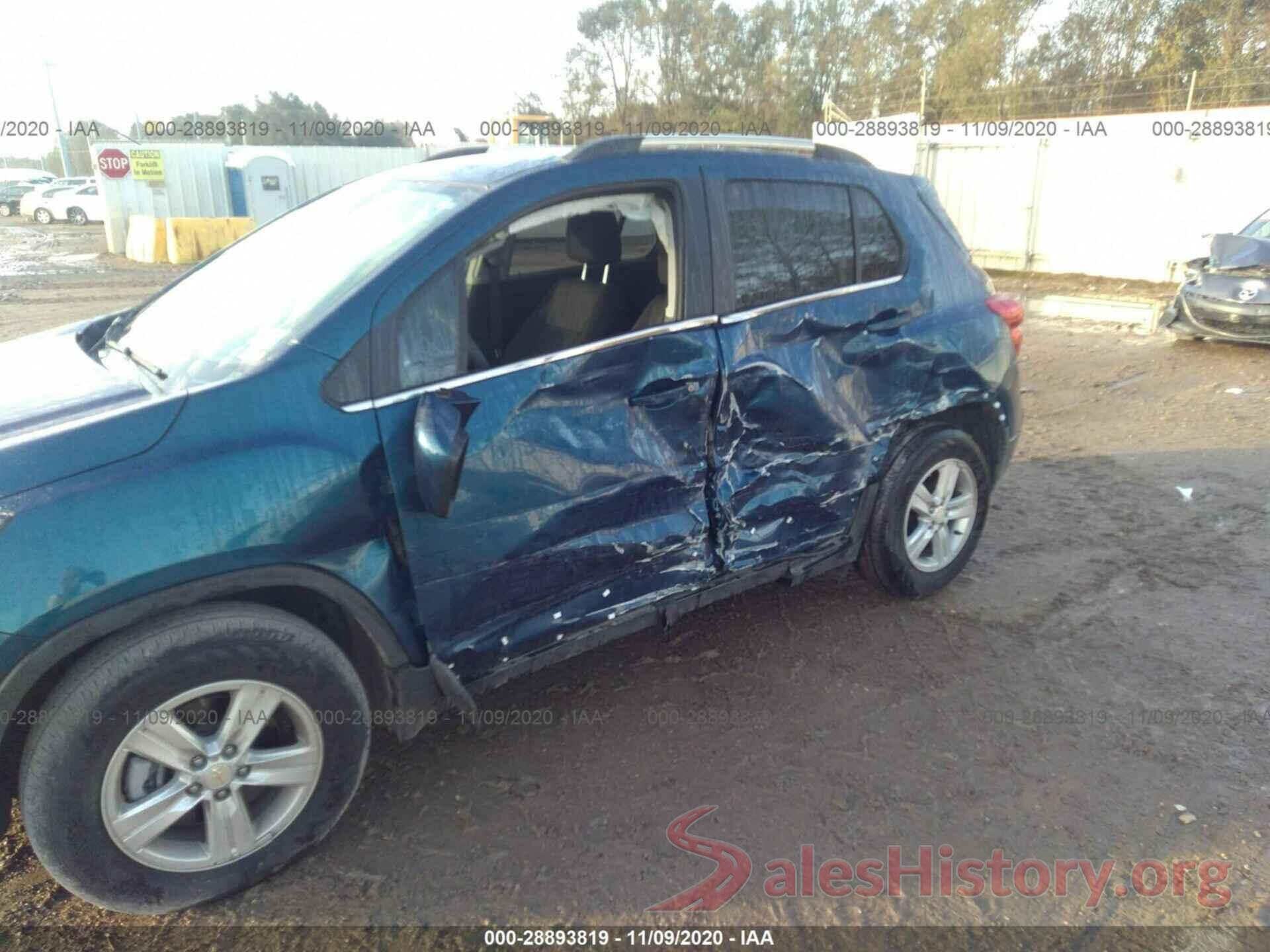 3GNCJLSB3LL233170 2020 CHEVROLET TRAX