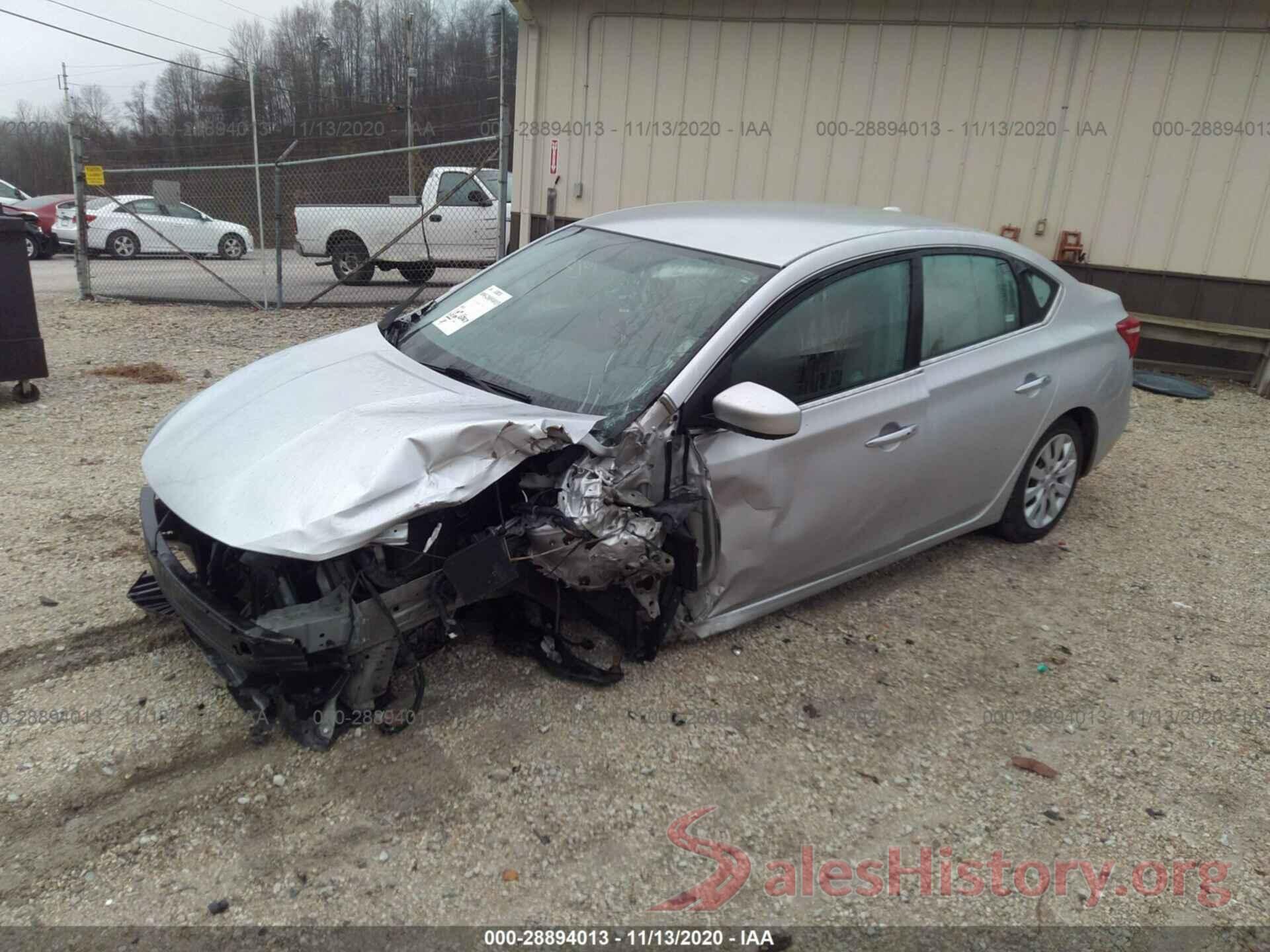 3N1AB7AP6HY347422 2017 NISSAN SENTRA