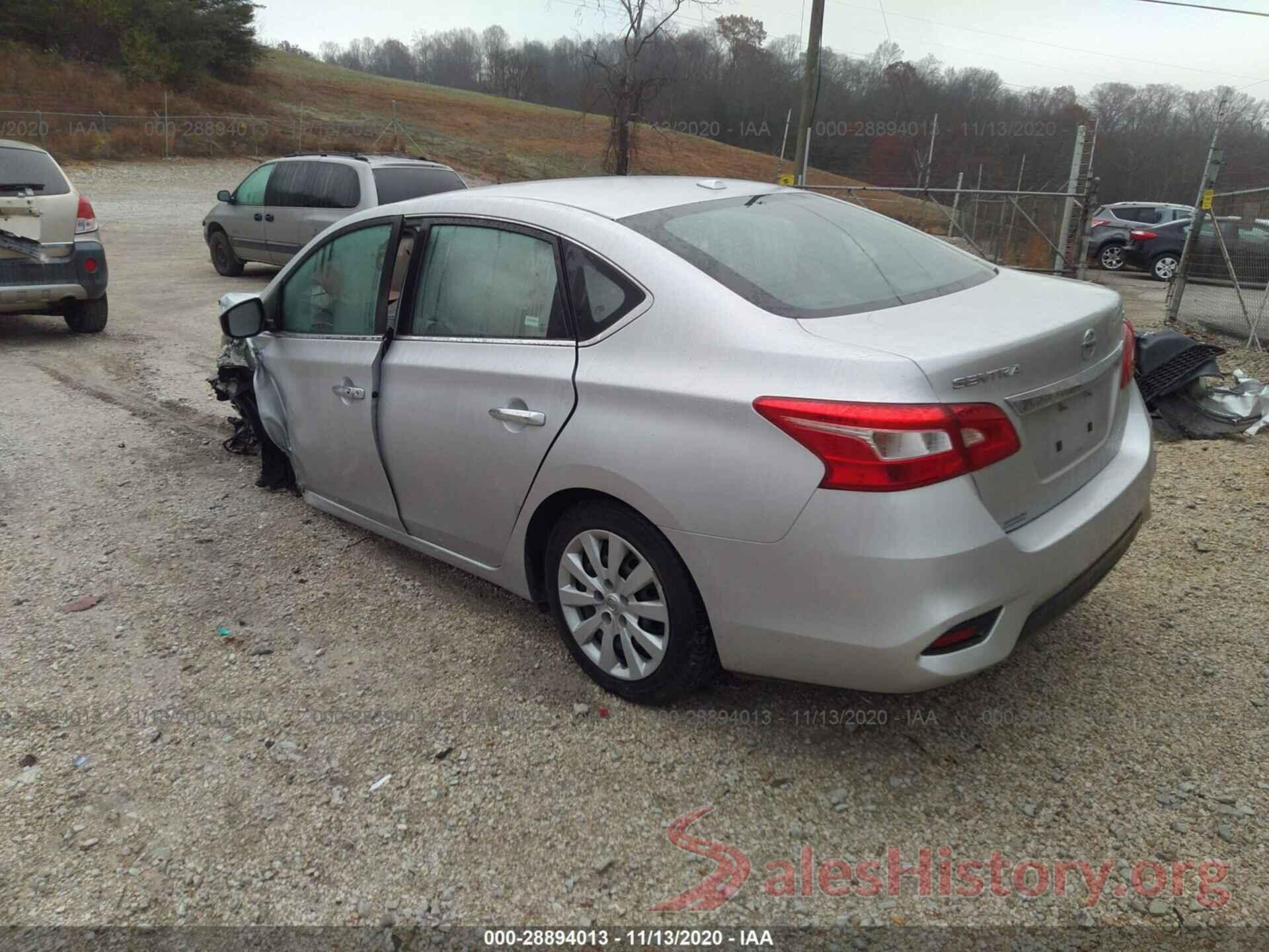 3N1AB7AP6HY347422 2017 NISSAN SENTRA