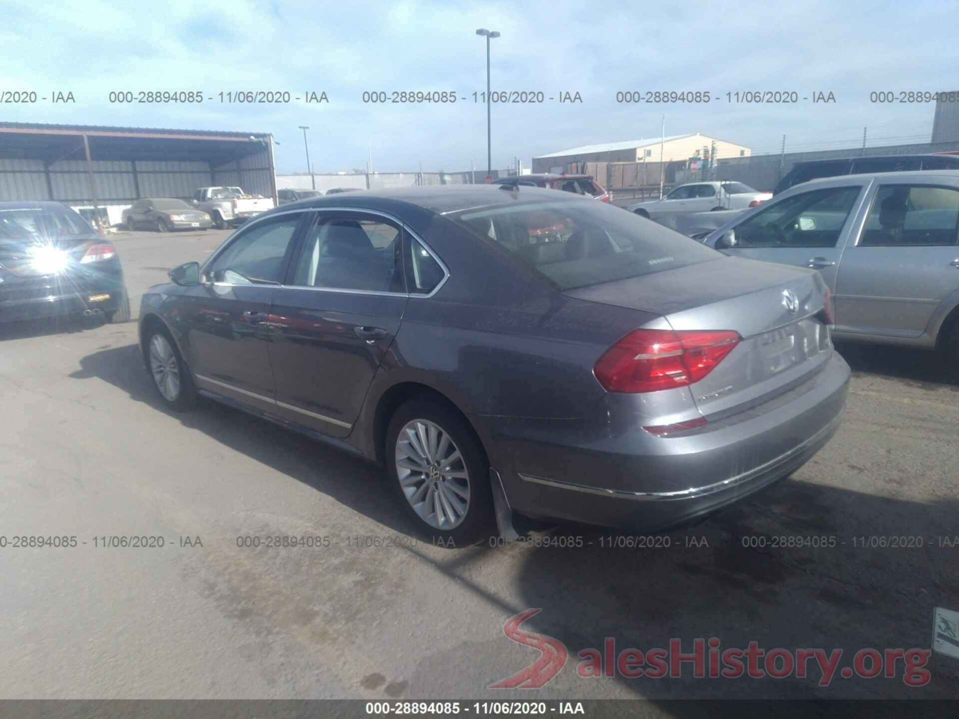 1VWBS7A32GC038467 2016 VOLKSWAGEN PASSAT