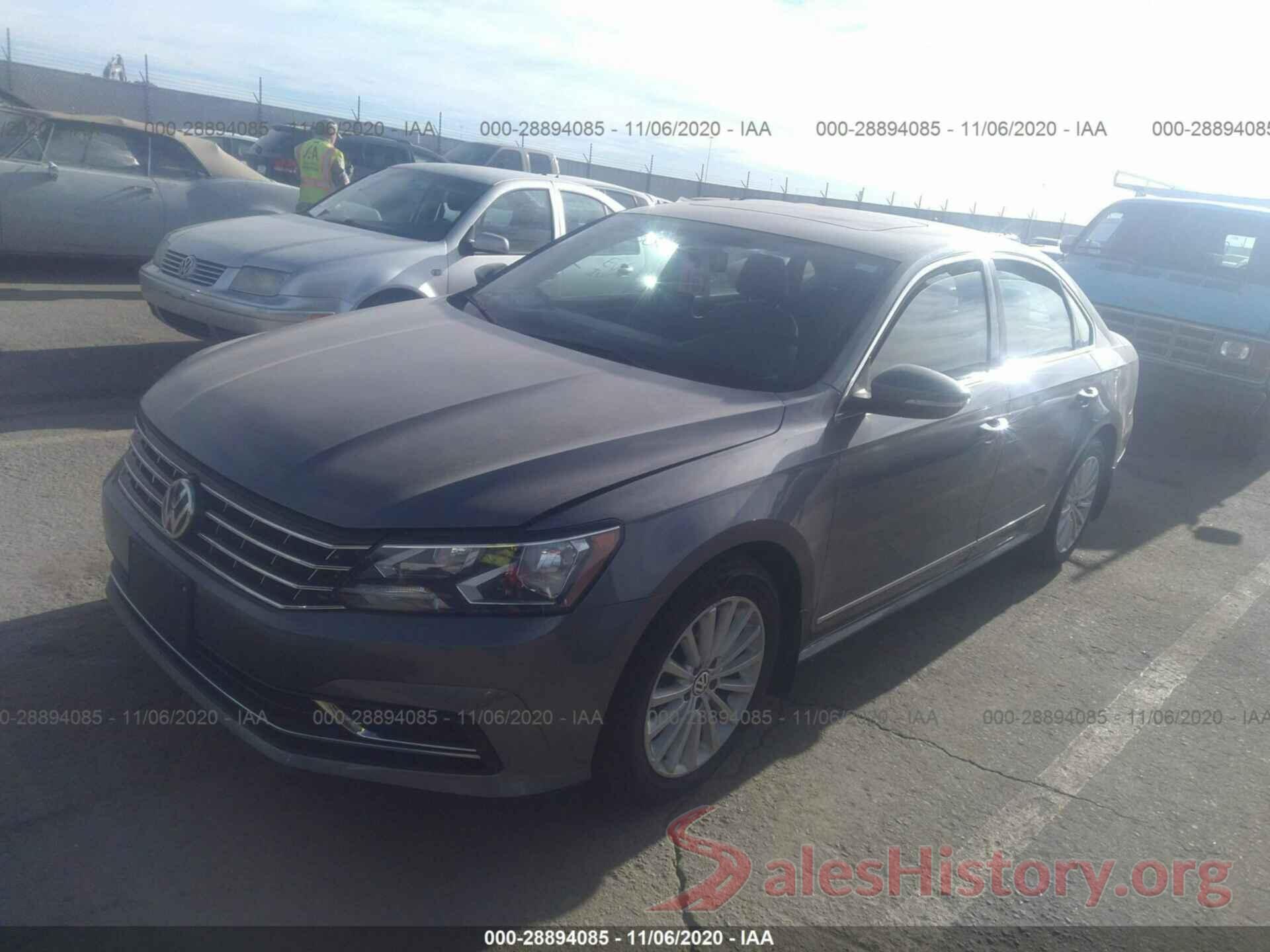 1VWBS7A32GC038467 2016 VOLKSWAGEN PASSAT