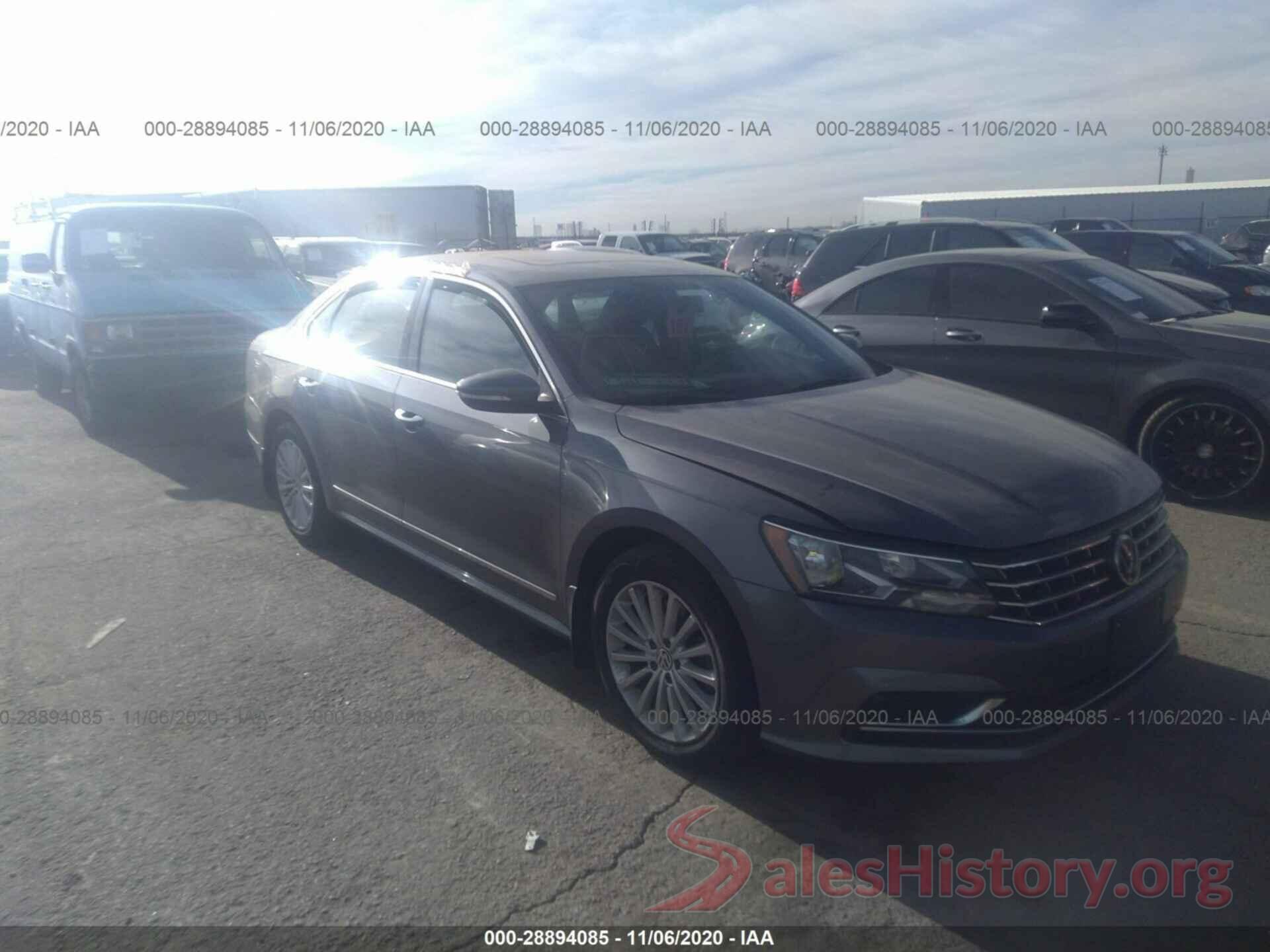 1VWBS7A32GC038467 2016 VOLKSWAGEN PASSAT