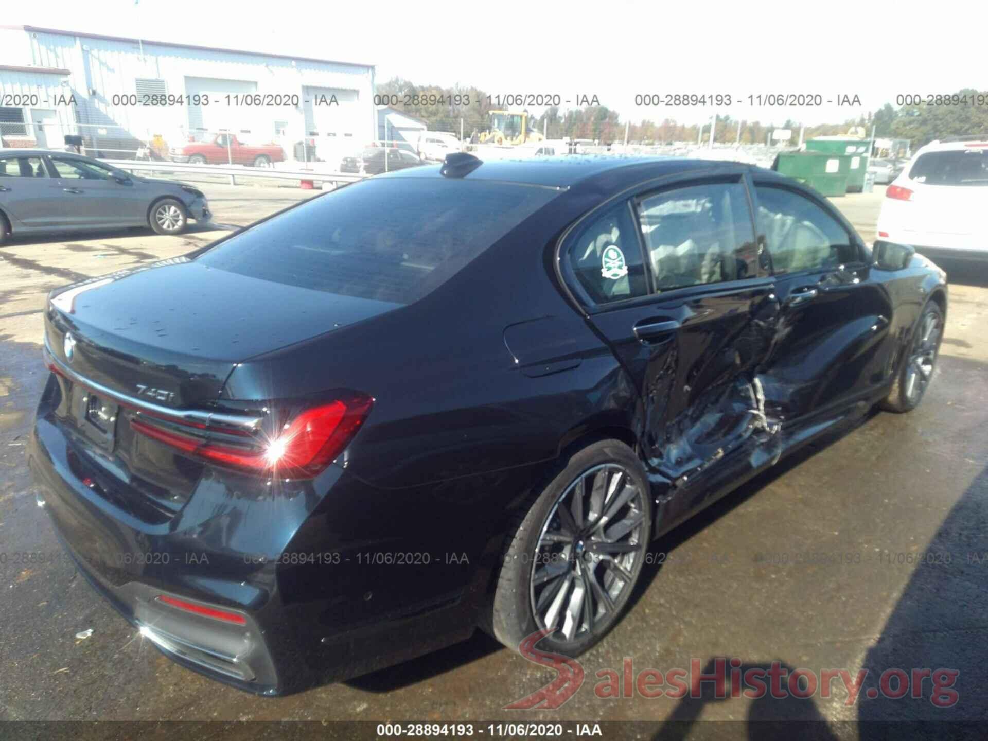 WBA7T2C01LGL17243 2020 BMW 7 SERIES