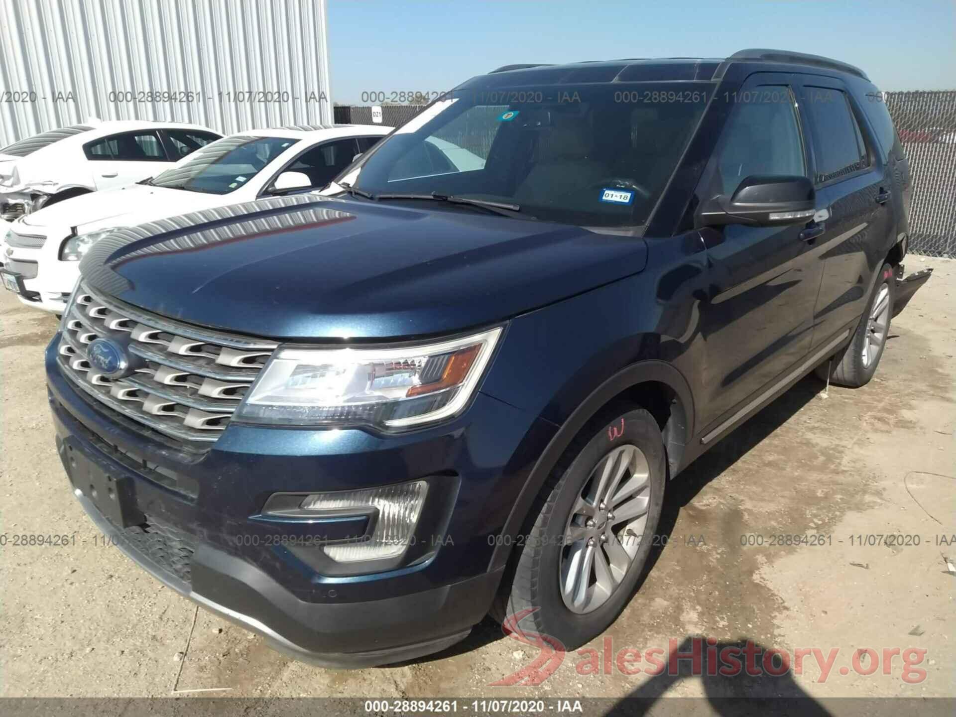 1FM5K7D82GGB05113 2016 FORD EXPLORER