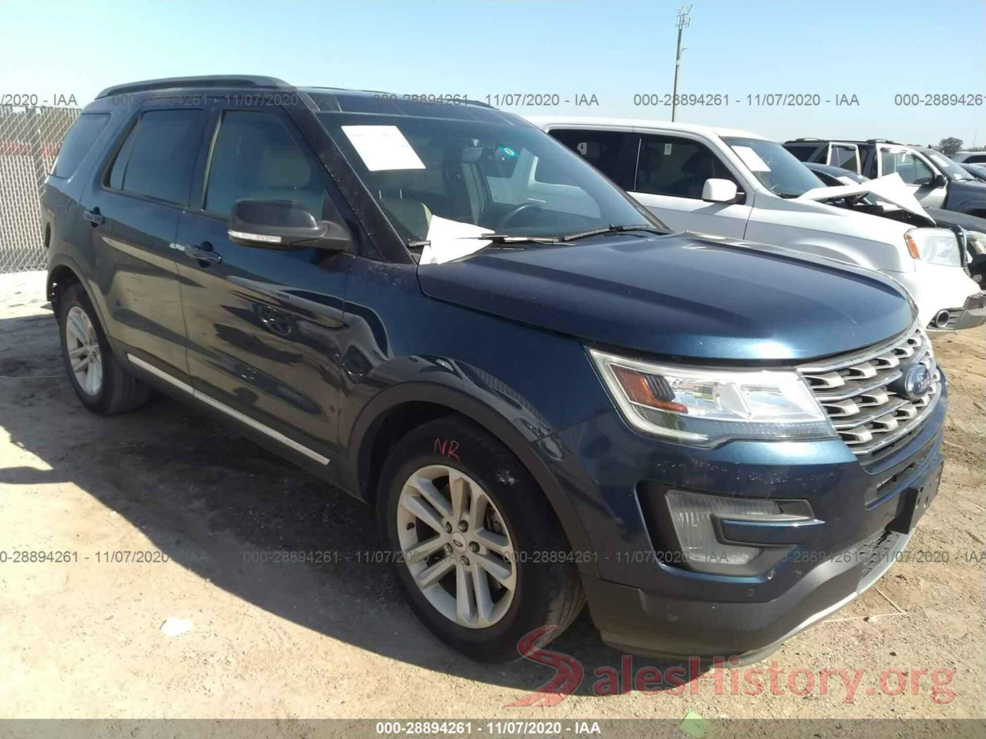 1FM5K7D82GGB05113 2016 FORD EXPLORER