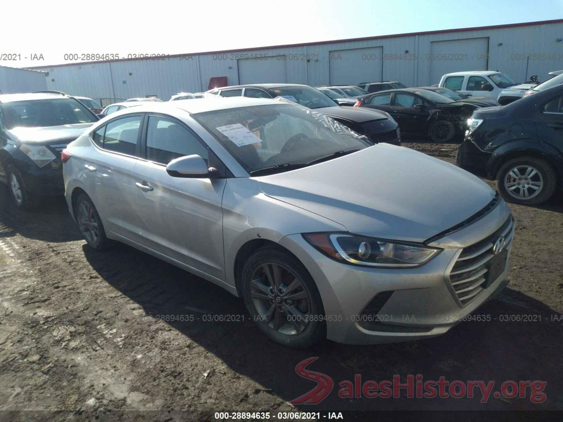 5NPD84LF4JH296534 2018 HYUNDAI ELANTRA