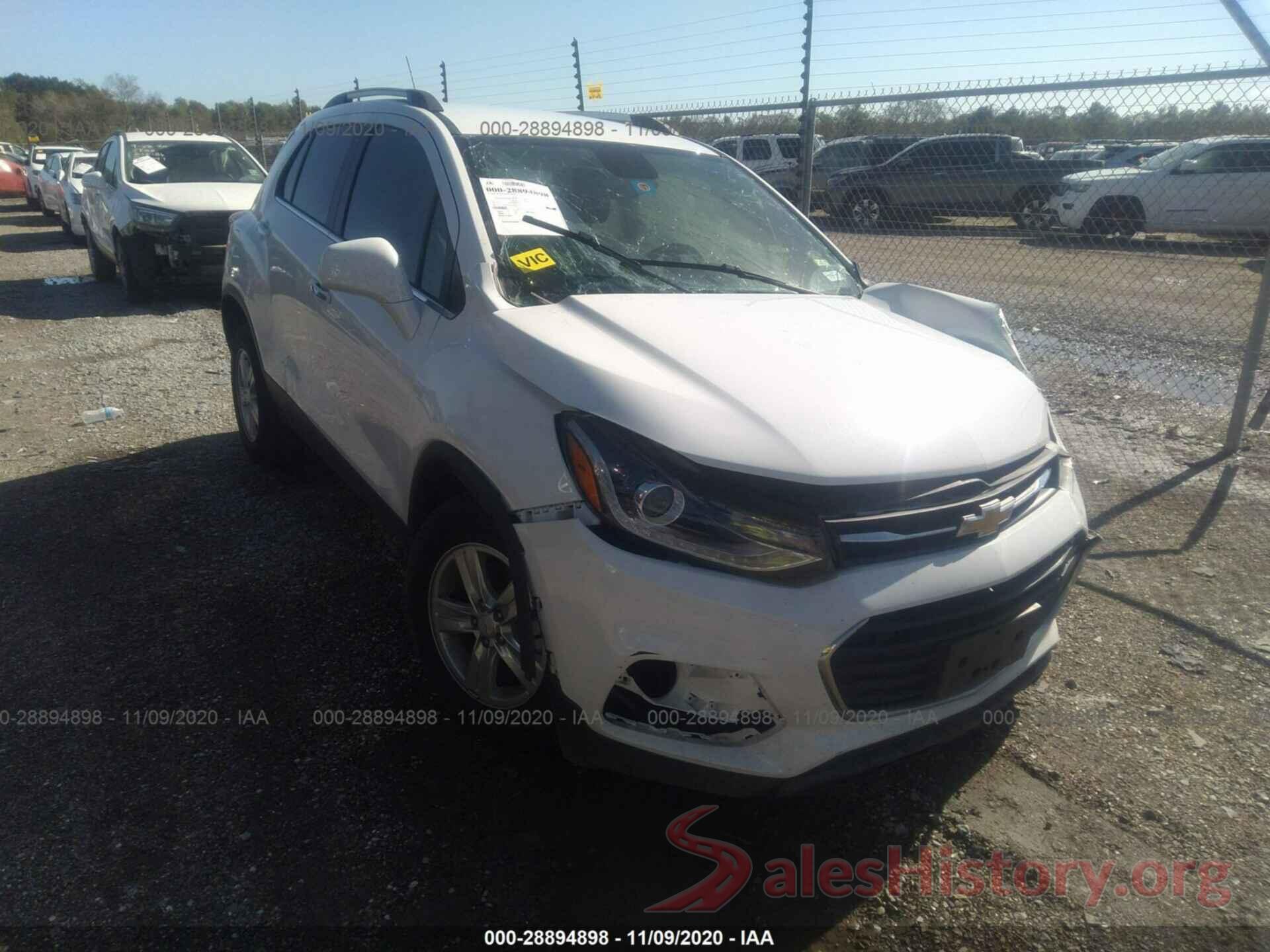 KL7CJLSB5KB819214 2019 CHEVROLET TRAX