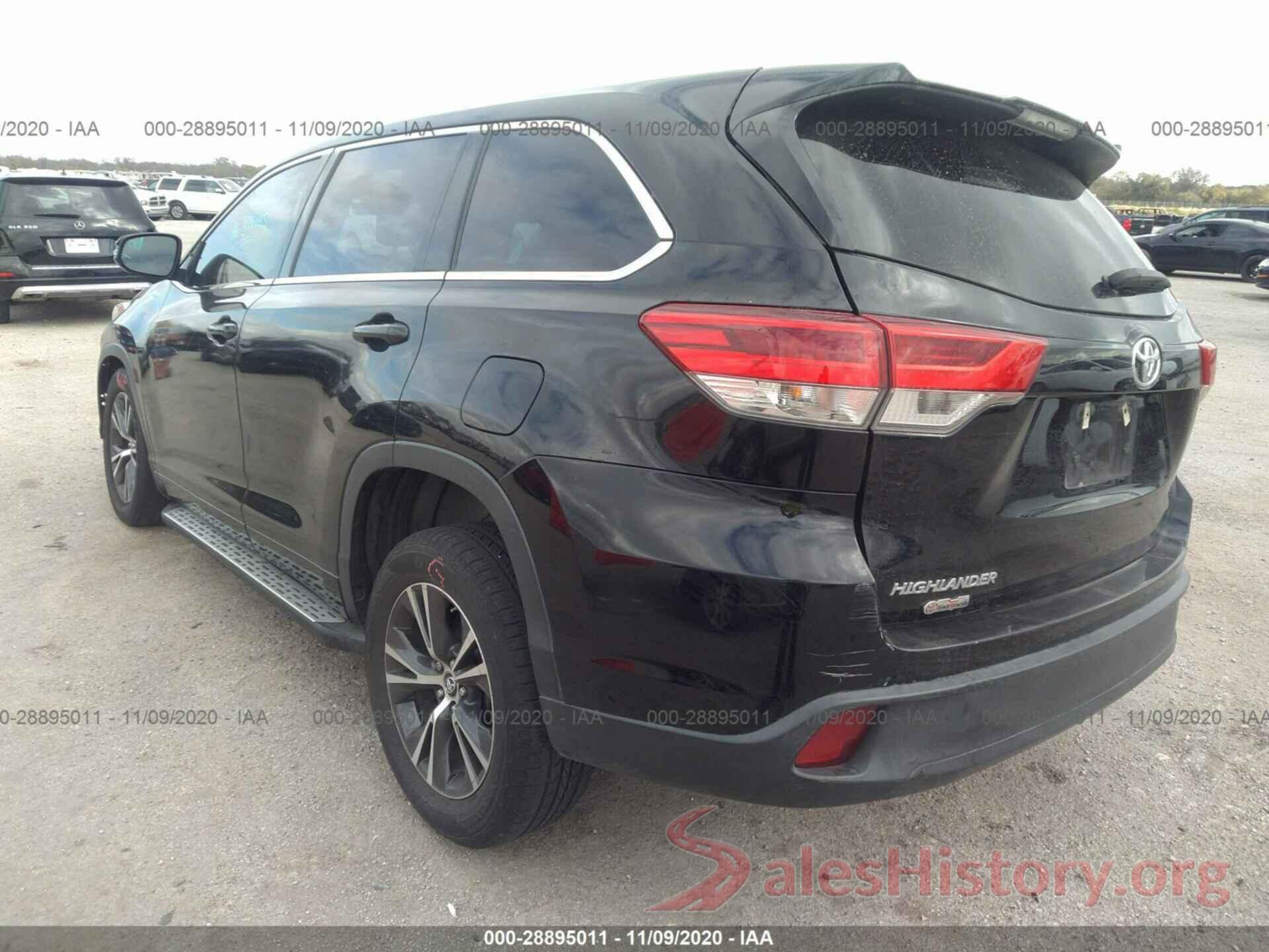 5TDZARFH4JS038089 2018 TOYOTA HIGHLANDER