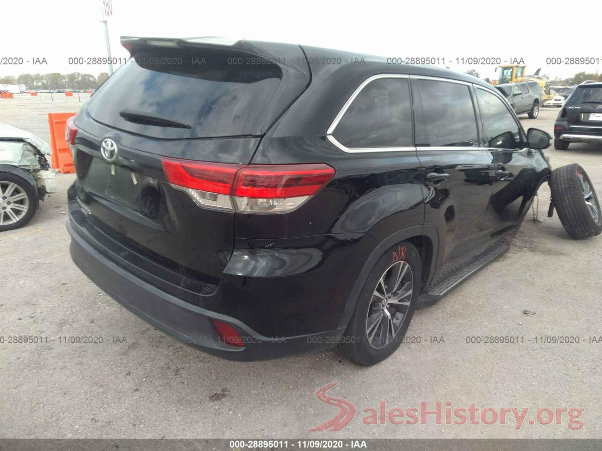 5TDZARFH4JS038089 2018 TOYOTA HIGHLANDER