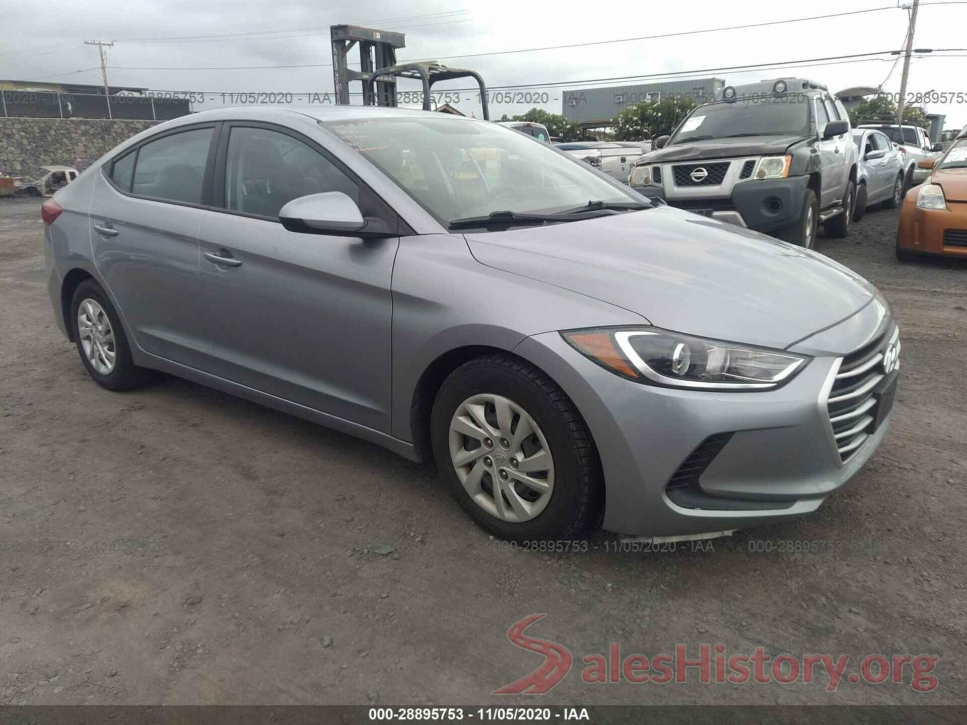 5NPD74LF2HH152588 2017 HYUNDAI ELANTRA