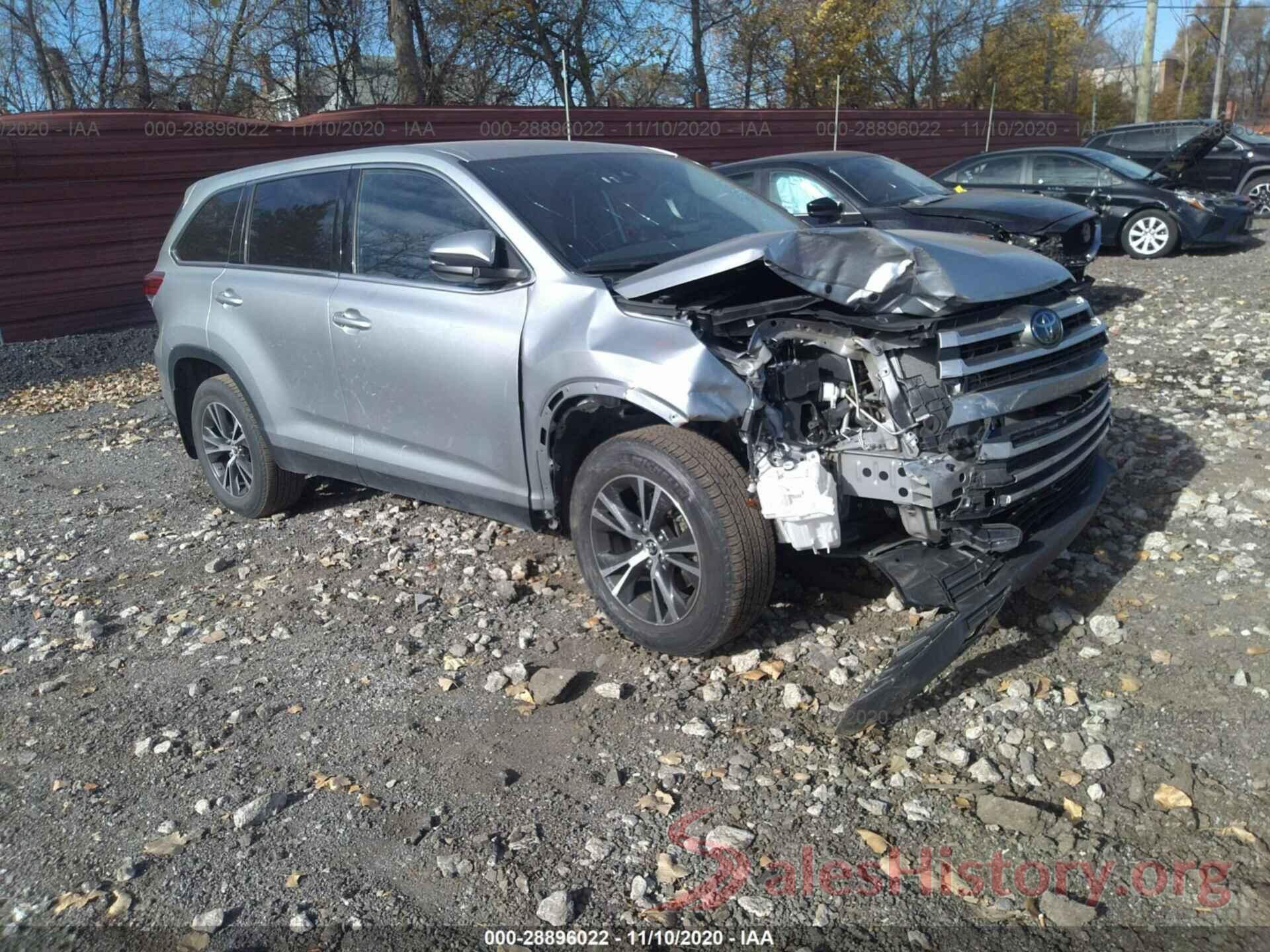 5TDBZRFH3KS966620 2019 TOYOTA HIGHLANDER