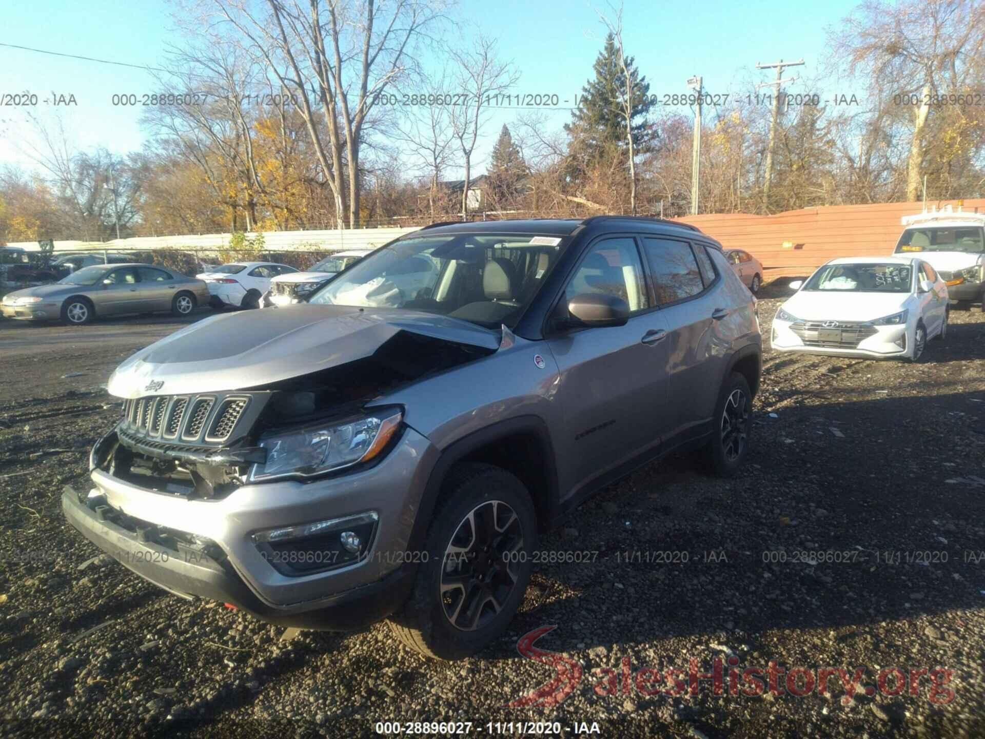 3C4NJDDB3LT207933 2020 JEEP COMPASS