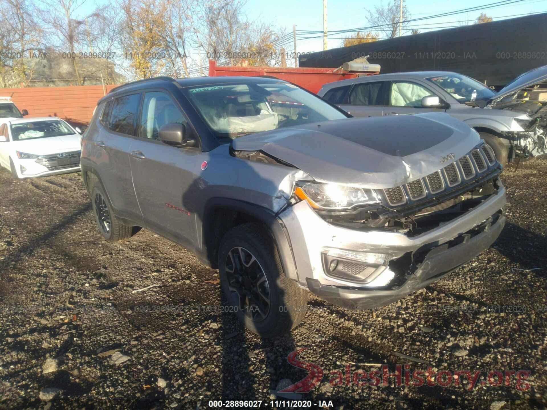 3C4NJDDB3LT207933 2020 JEEP COMPASS