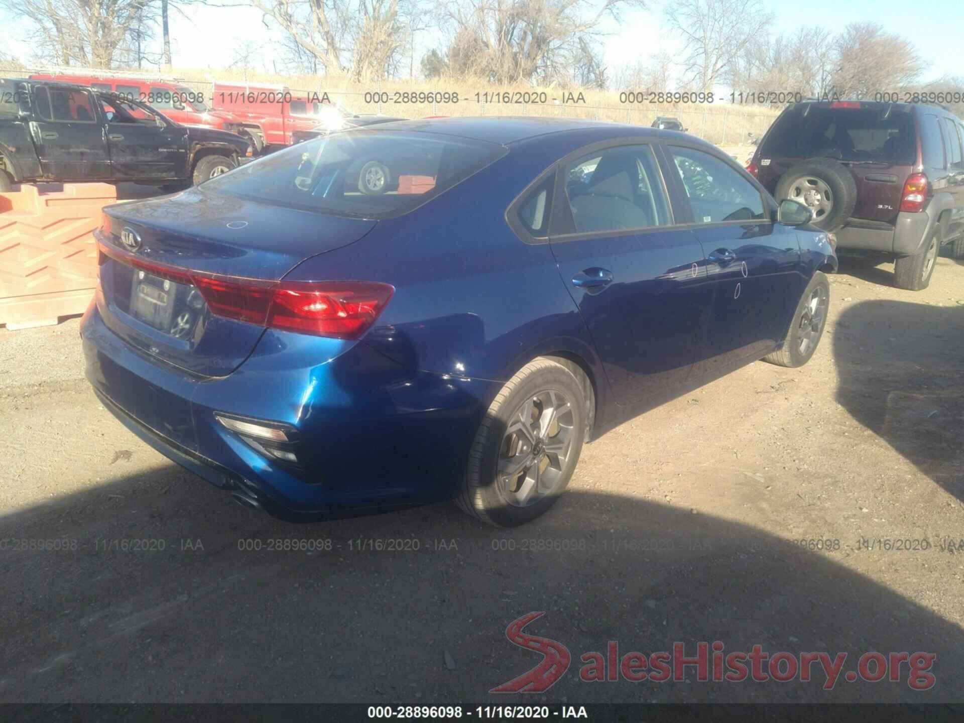 3KPF24AD6KE109456 2019 KIA FORTE