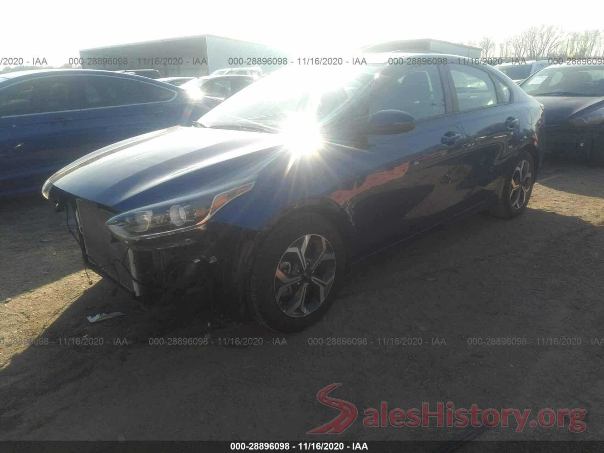 3KPF24AD6KE109456 2019 KIA FORTE