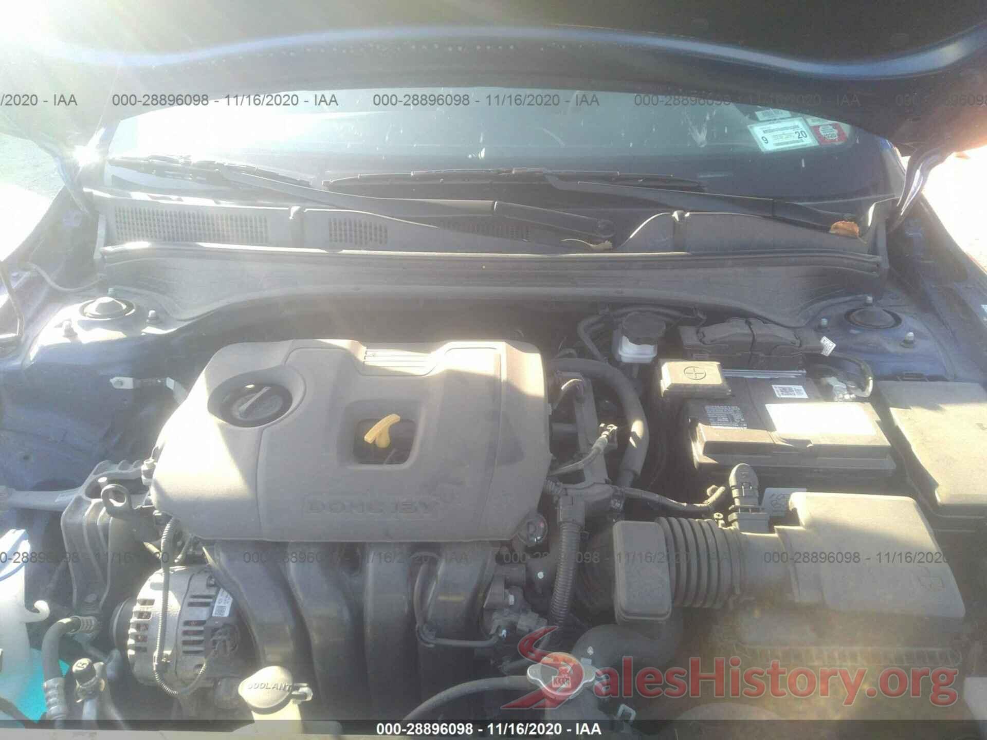 3KPF24AD6KE109456 2019 KIA FORTE