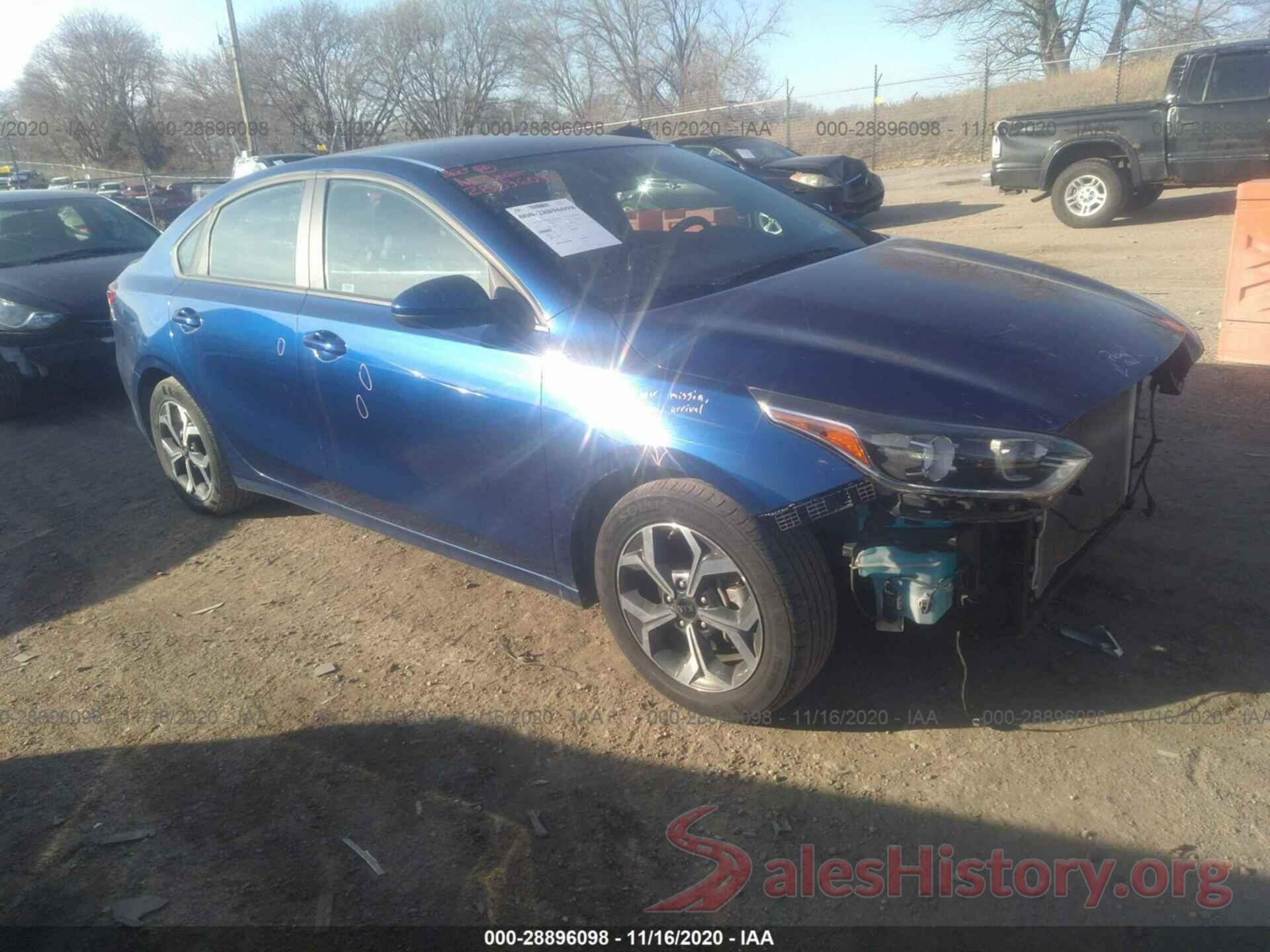 3KPF24AD6KE109456 2019 KIA FORTE