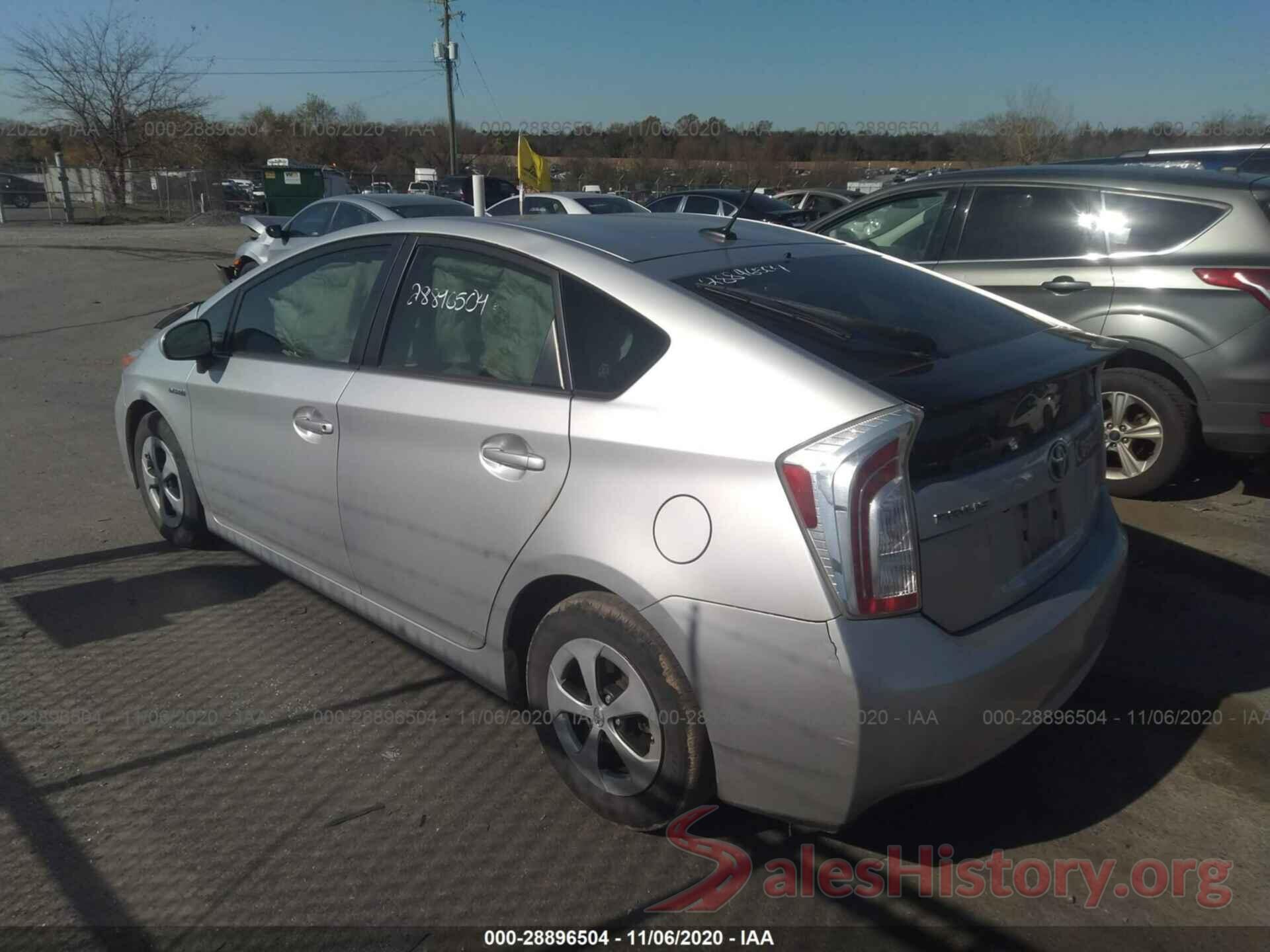 JTDKN3DU5E1747975 2014 TOYOTA PRIUS