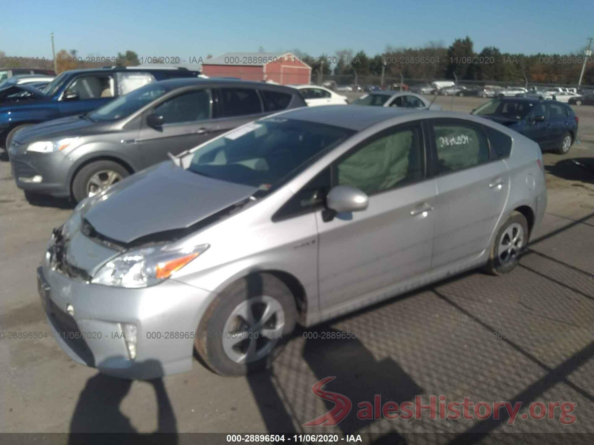 JTDKN3DU5E1747975 2014 TOYOTA PRIUS