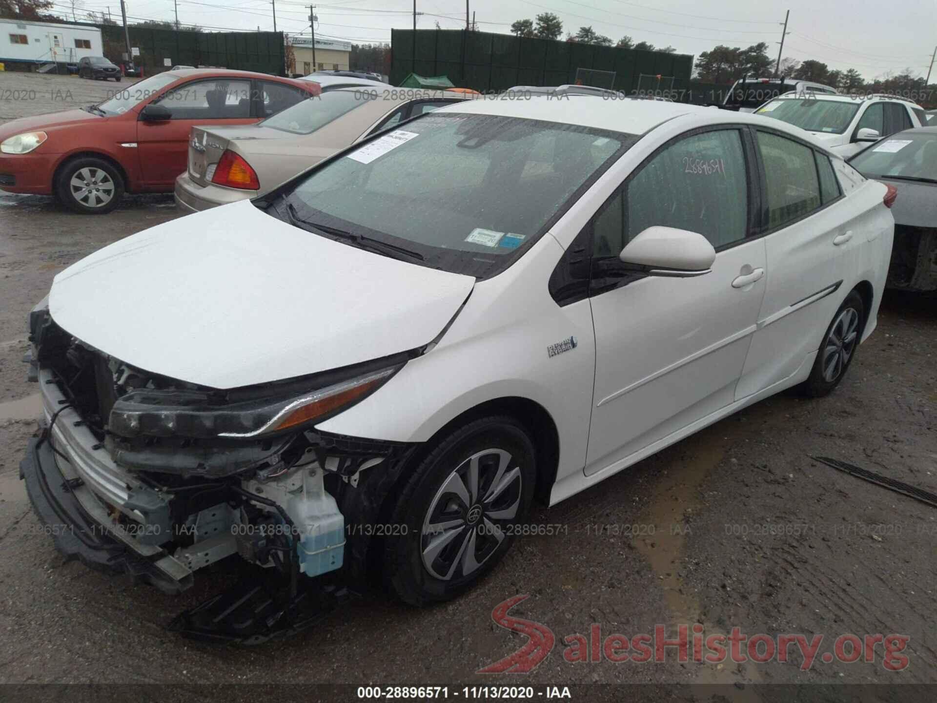 JTDKARFP1J3076552 2018 TOYOTA PRIUS PRIME