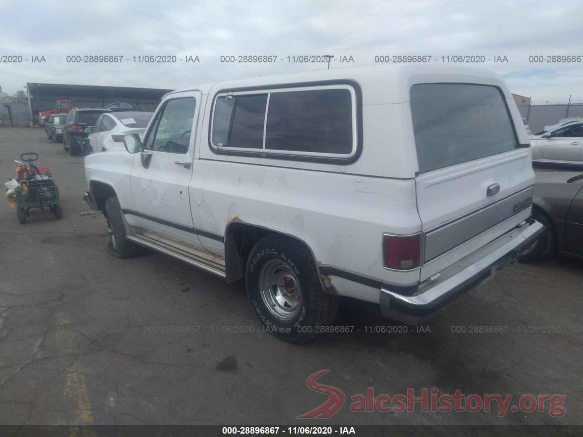 1GNEV18K8KF111308 1989 CHEVROLET BLAZER