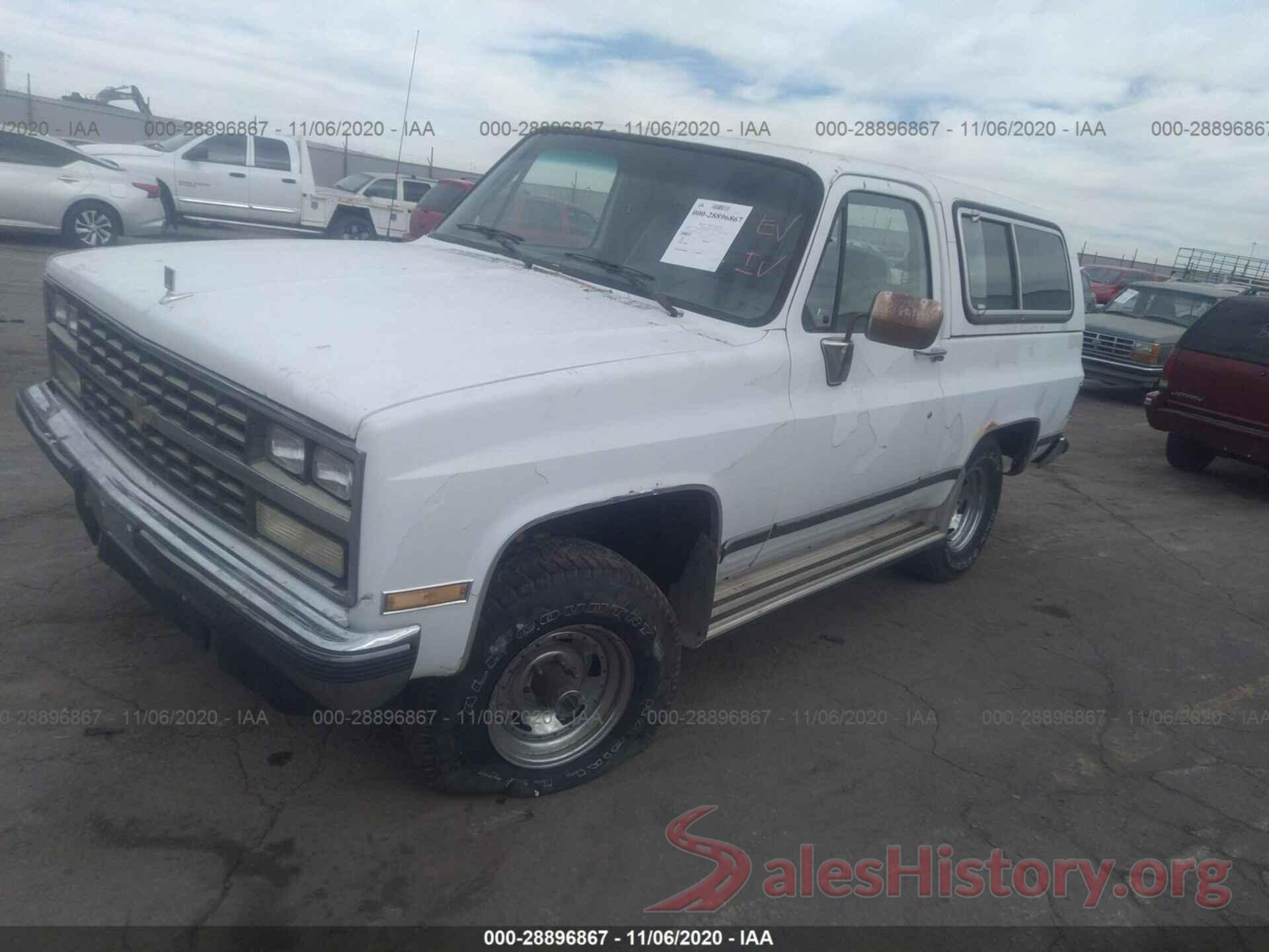 1GNEV18K8KF111308 1989 CHEVROLET BLAZER