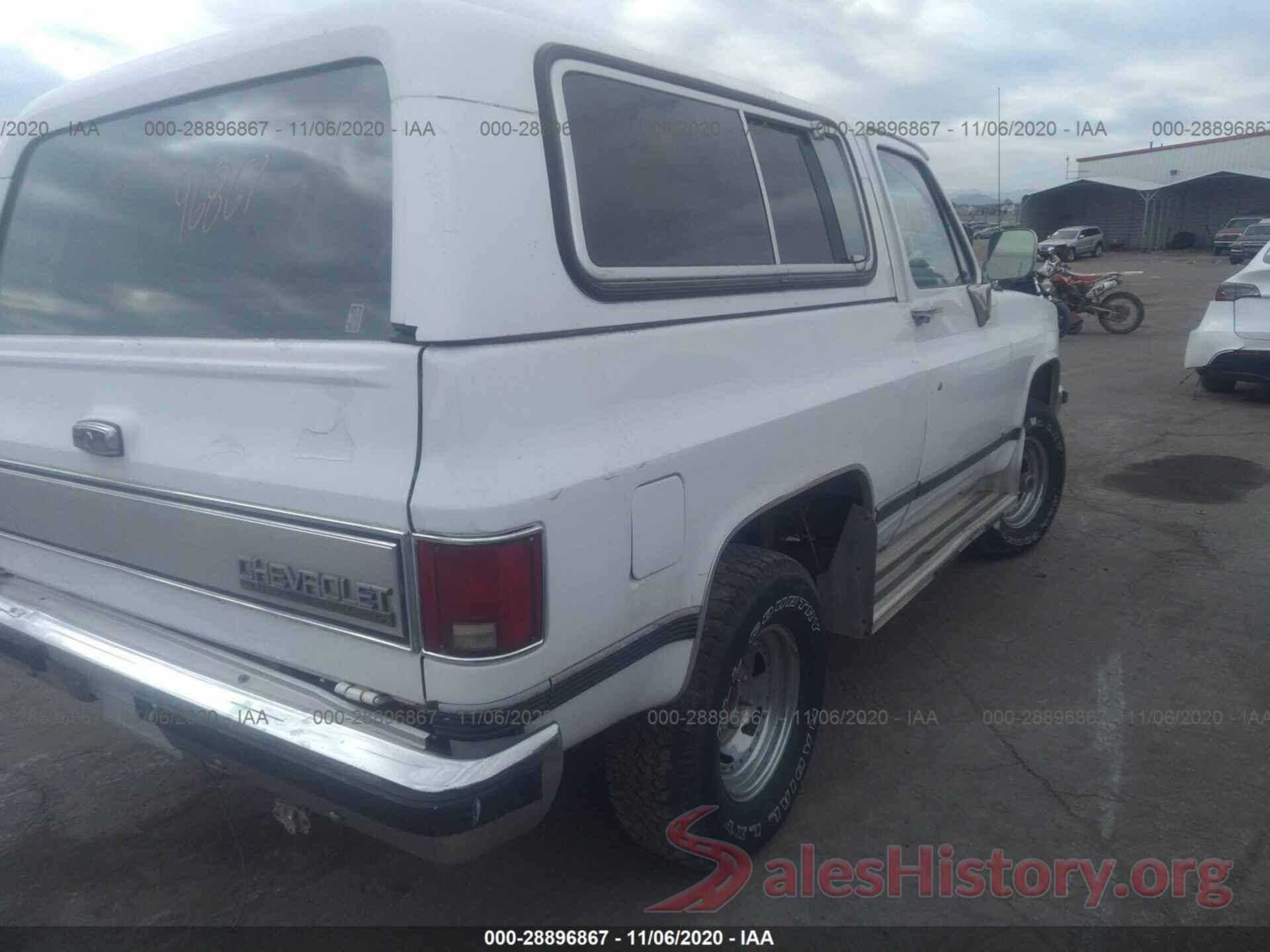 1GNEV18K8KF111308 1989 CHEVROLET BLAZER