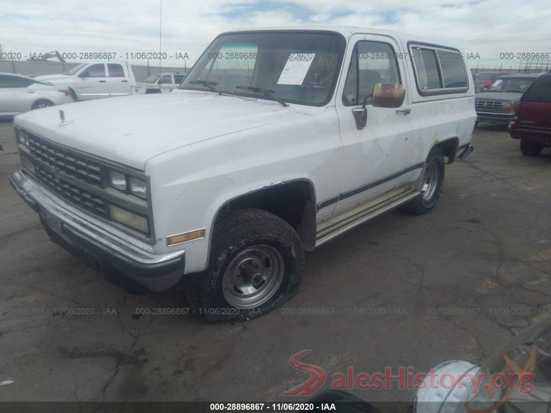 1GNEV18K8KF111308 1989 CHEVROLET BLAZER