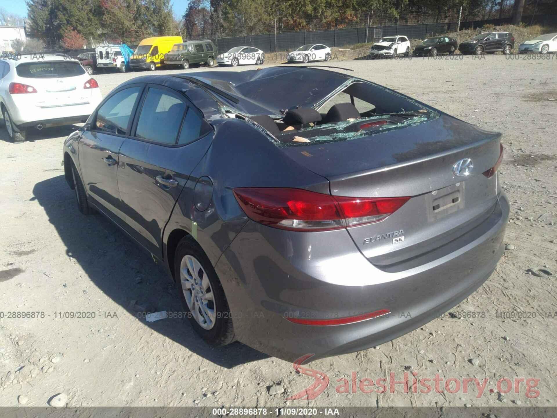 5NPD74LF3JH388821 2018 HYUNDAI ELANTRA